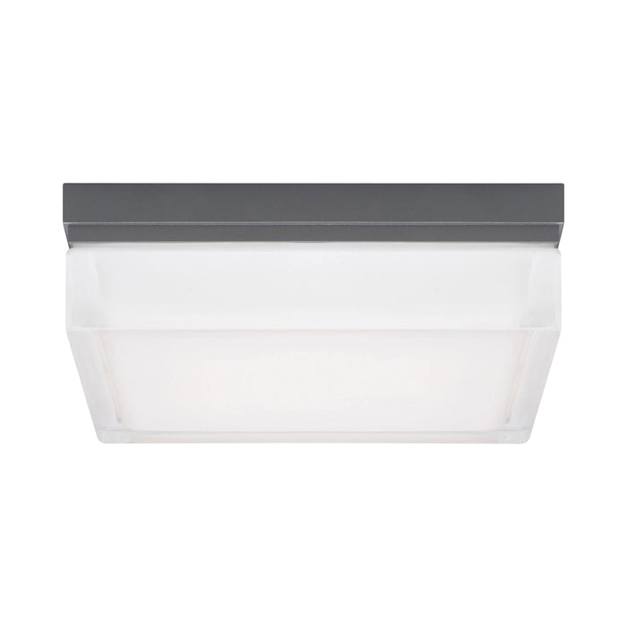Boxie Outdoor LED Ceiling / Wall Light in Charcoal (Large).