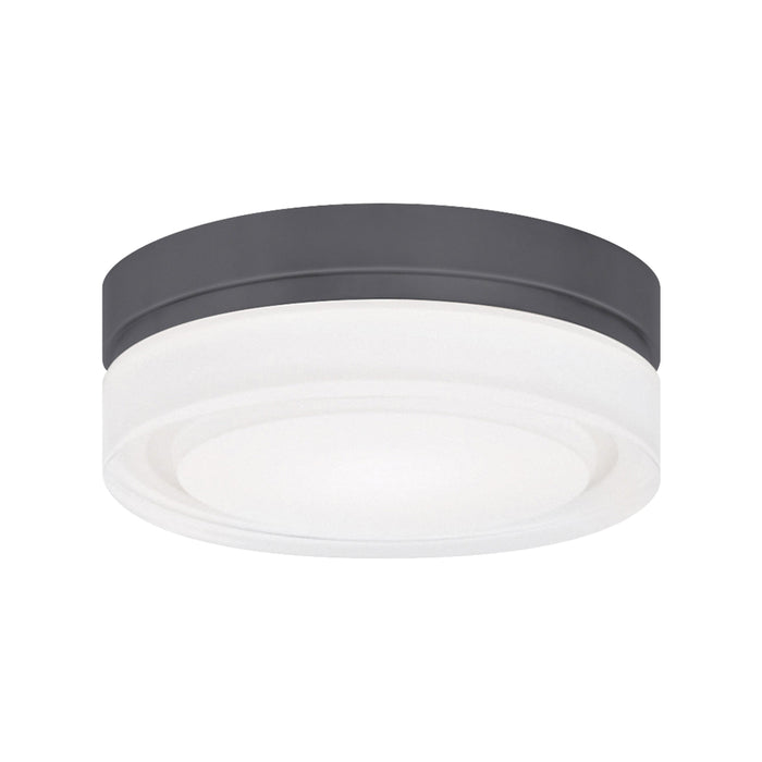Cirque Outdoor LED Ceiling / Wall Light in Charcoal (Small).