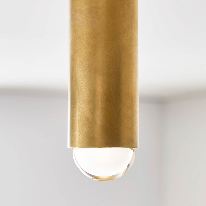 Ebell LED Semi Flush Mount Ceiling Light in Detail.