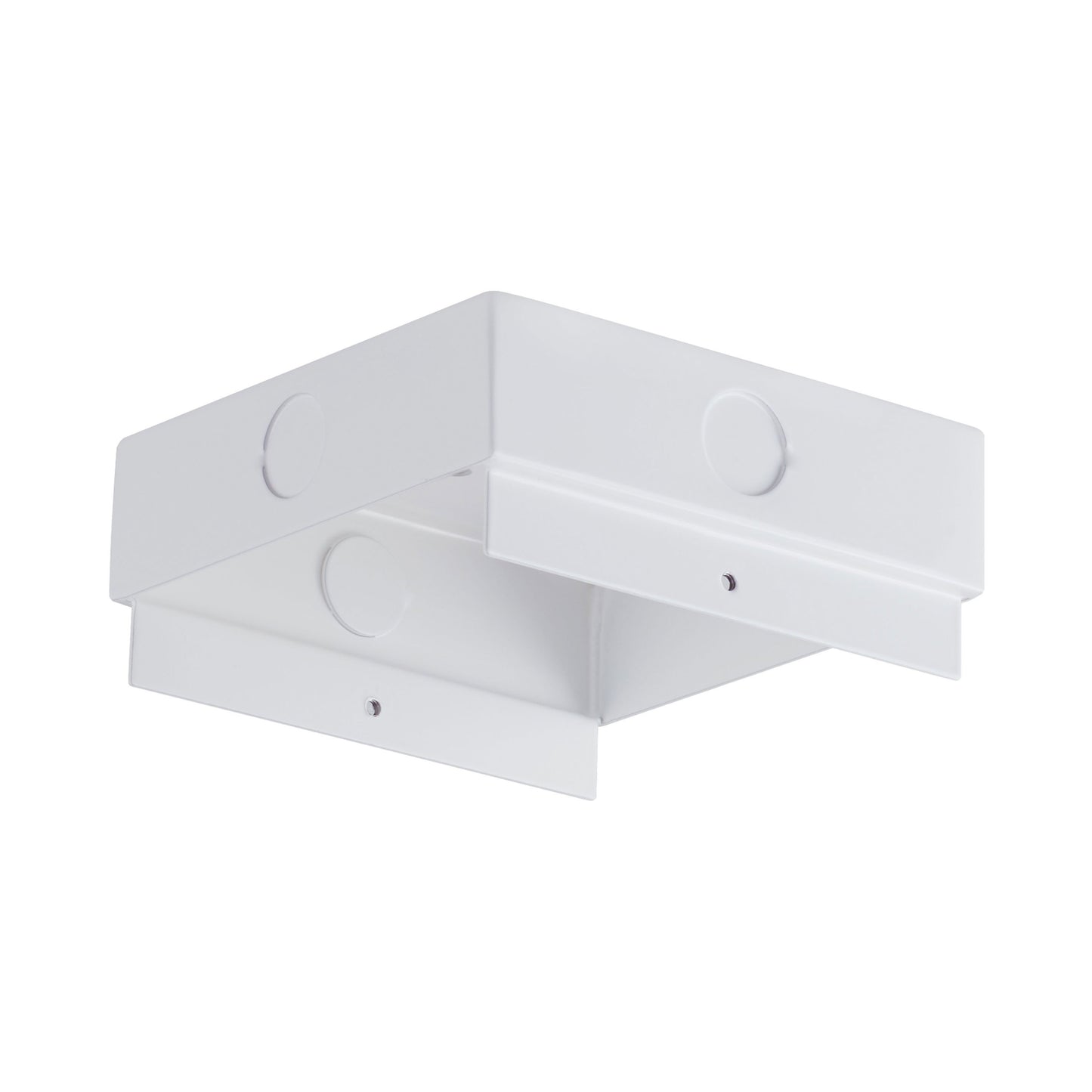 Exo Ceiling Junction Box in Matte White.