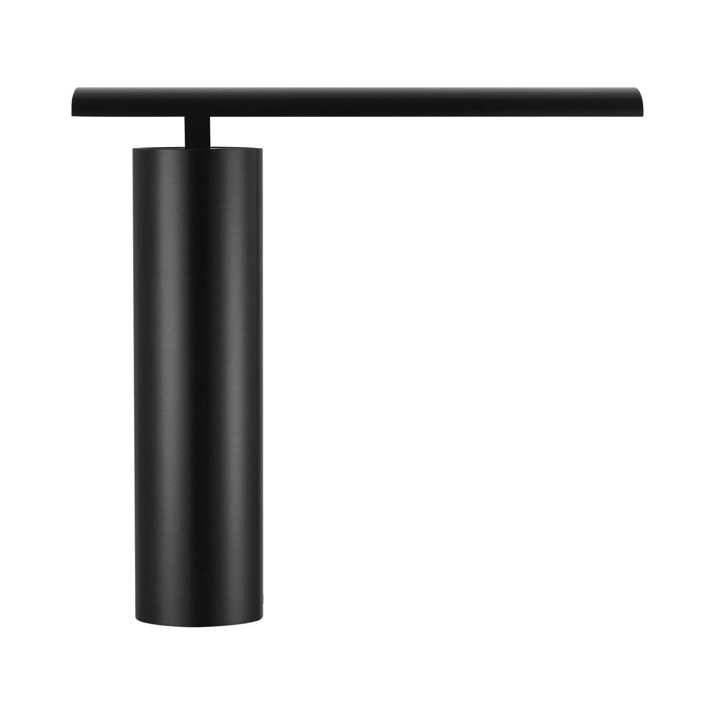 Kadia LED Table Lamp in Nightshade Black.