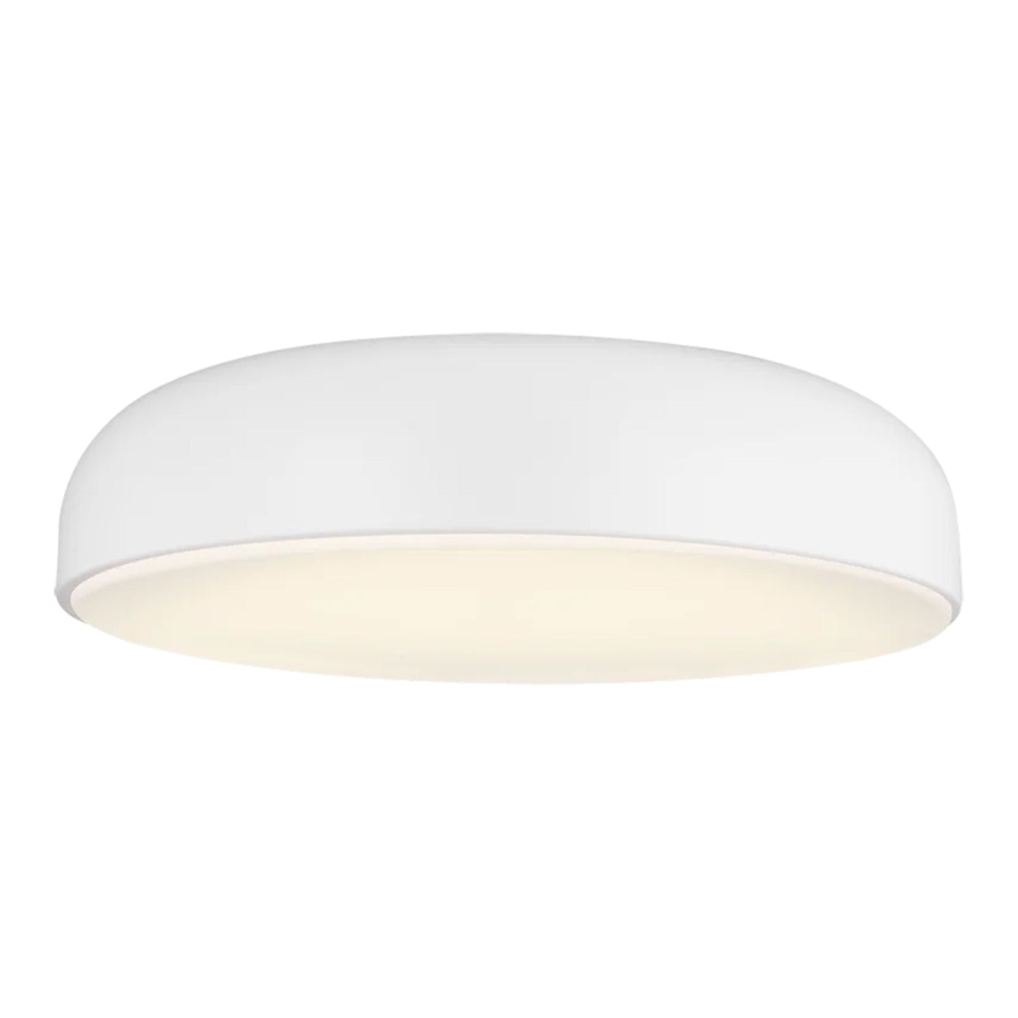 Kosa LED Flush Mount Ceiling Light in Matte White (Large).
