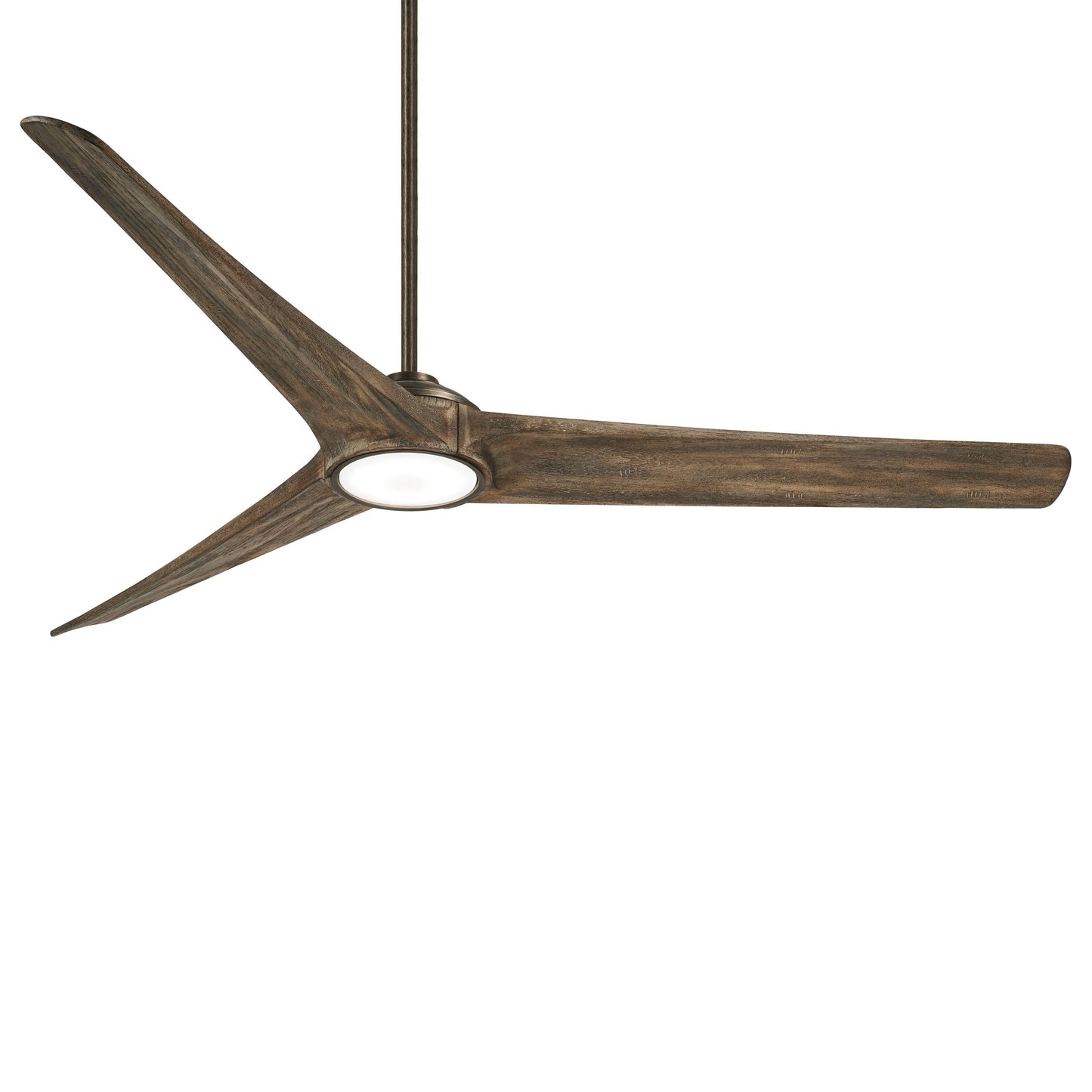 Timber LED Ceiling Fan in Heirloom Bronze / Aged Boardwalk (Large).