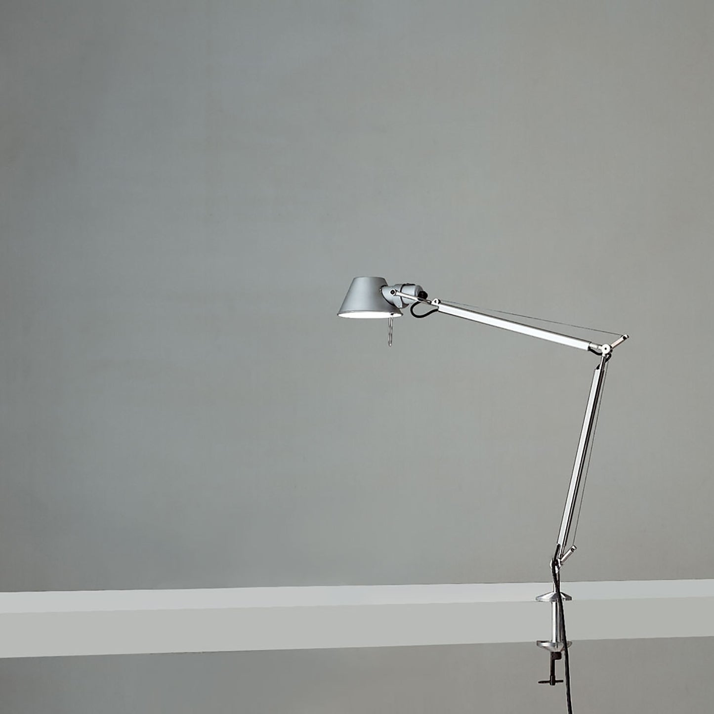 Tolomeo Mini LED Table Lamp in Clamp.