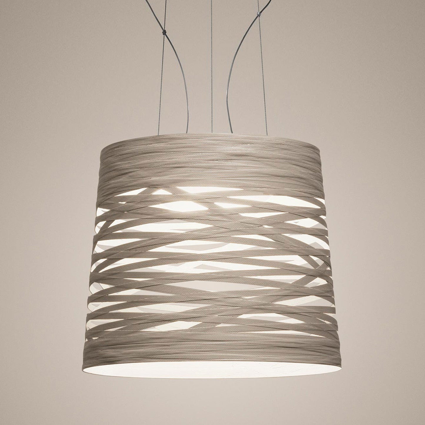 Tress Grande Pendant Light in Greige.