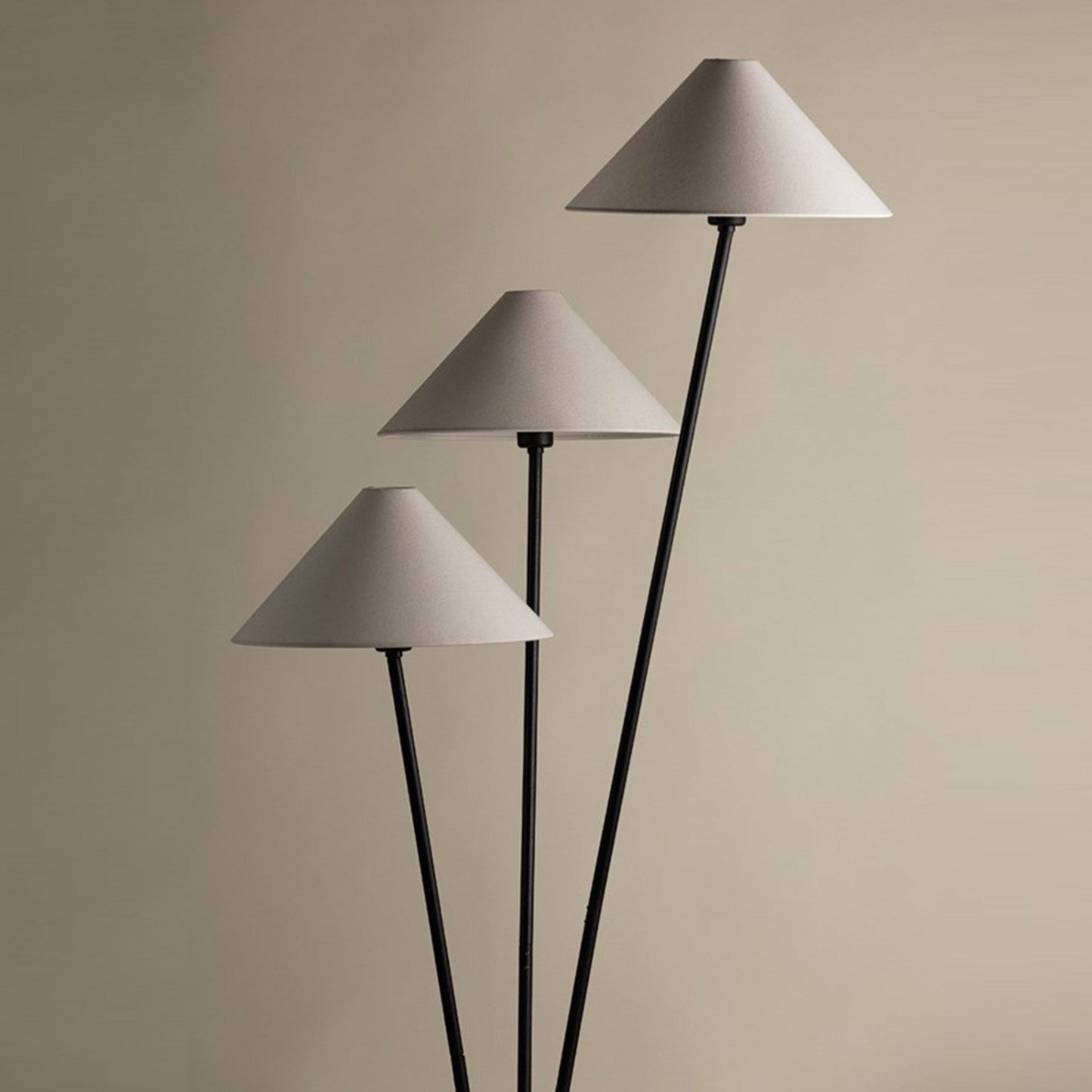 Cedar Floor Lamp in Detail.