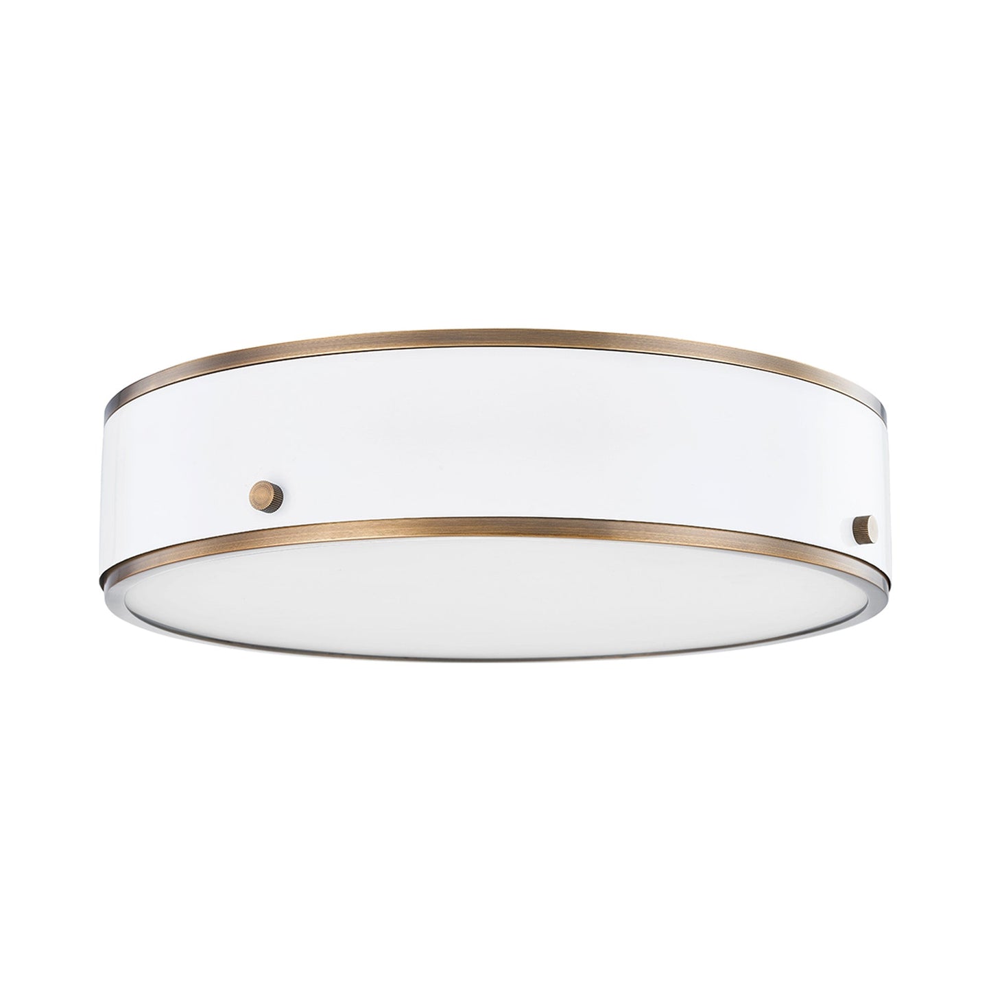 Eli Flush Mount LED Ceiling Light in Soft White (Large).