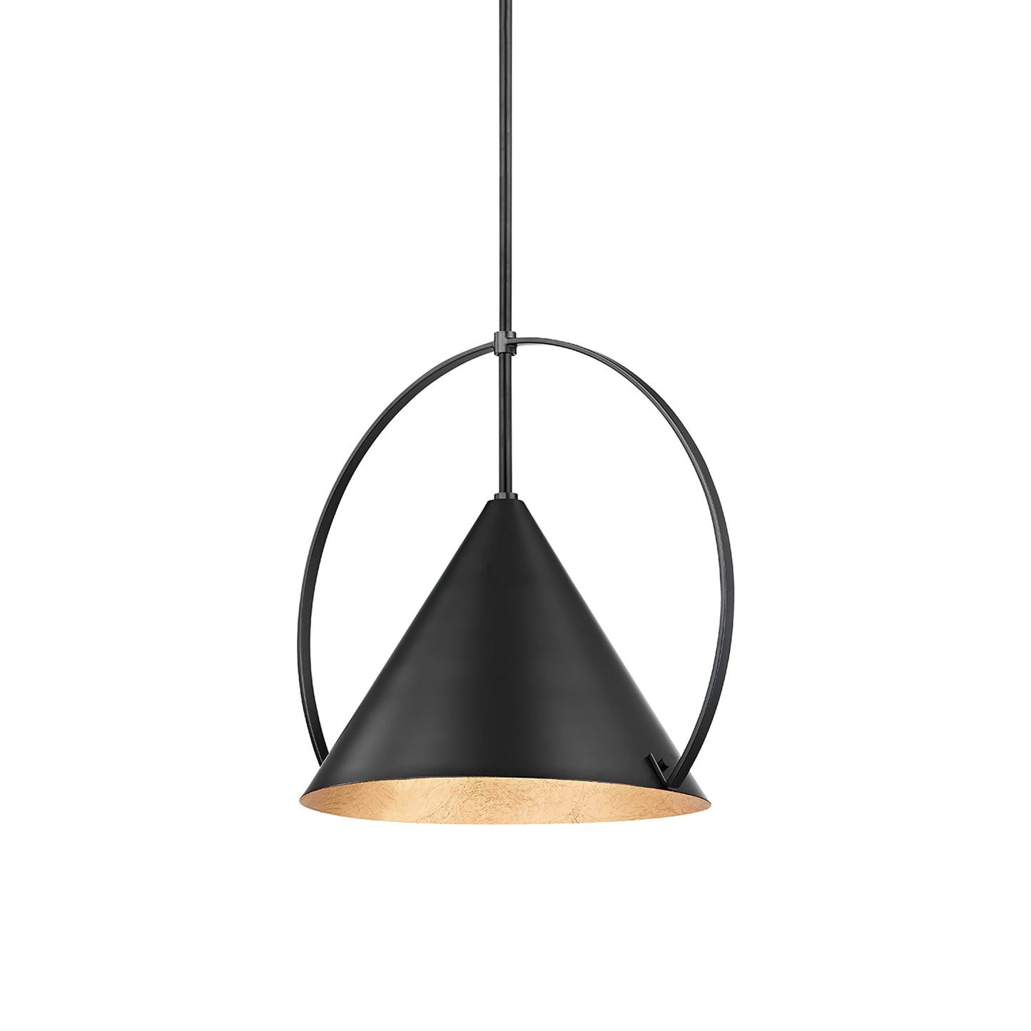 Mari Pendant Light in Soft Black (Small).