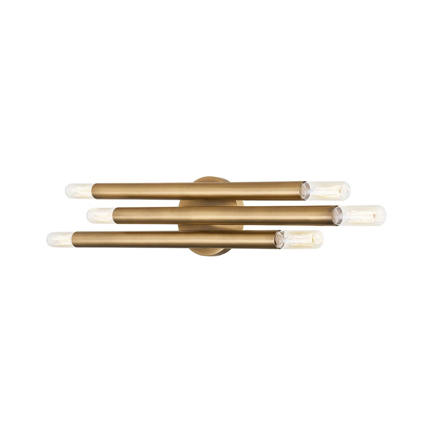 Orland Bath Vanity Light in Patina Brass.