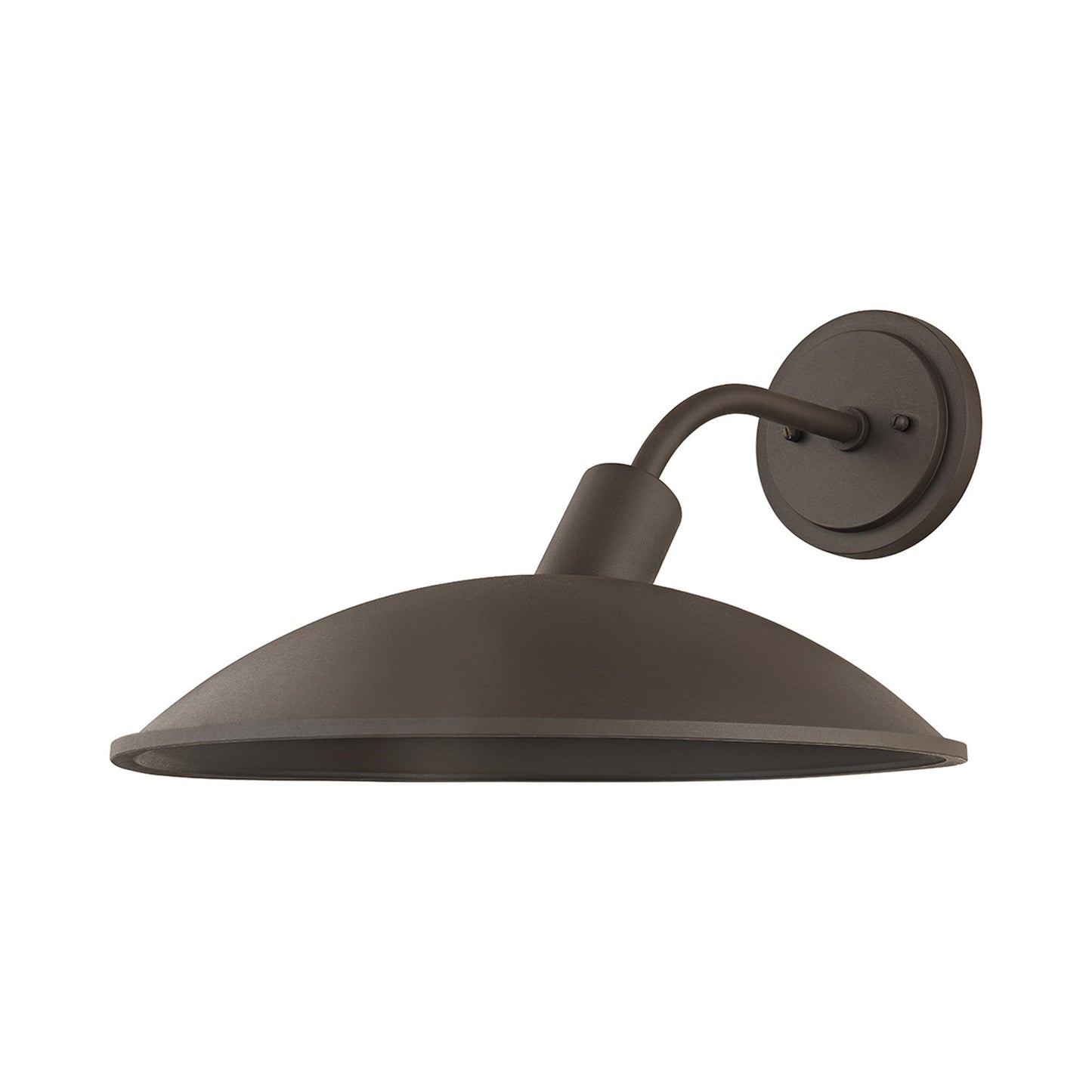 Otis Outdoor Wall Light in Textured Bronze (Large).