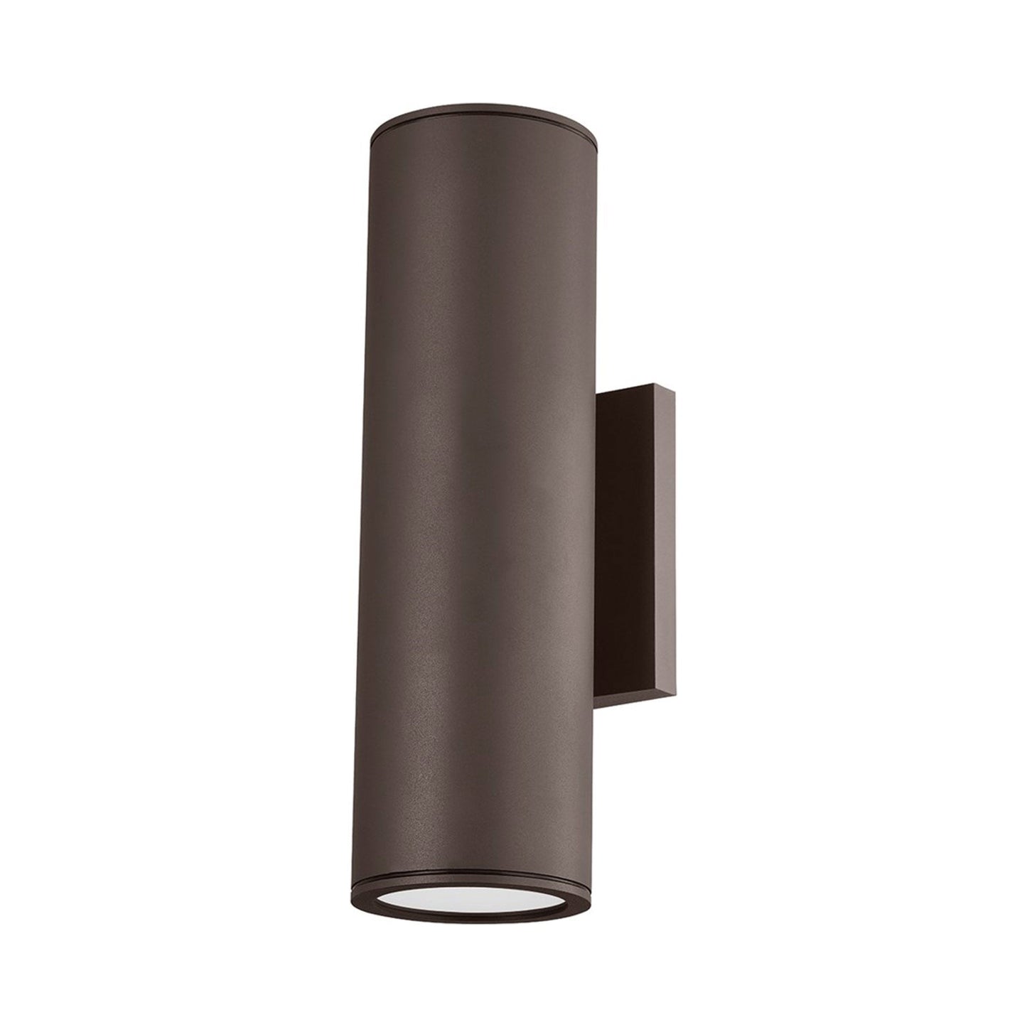 Perry Outdoor Wall Light in Textured Bronze (2-Light).