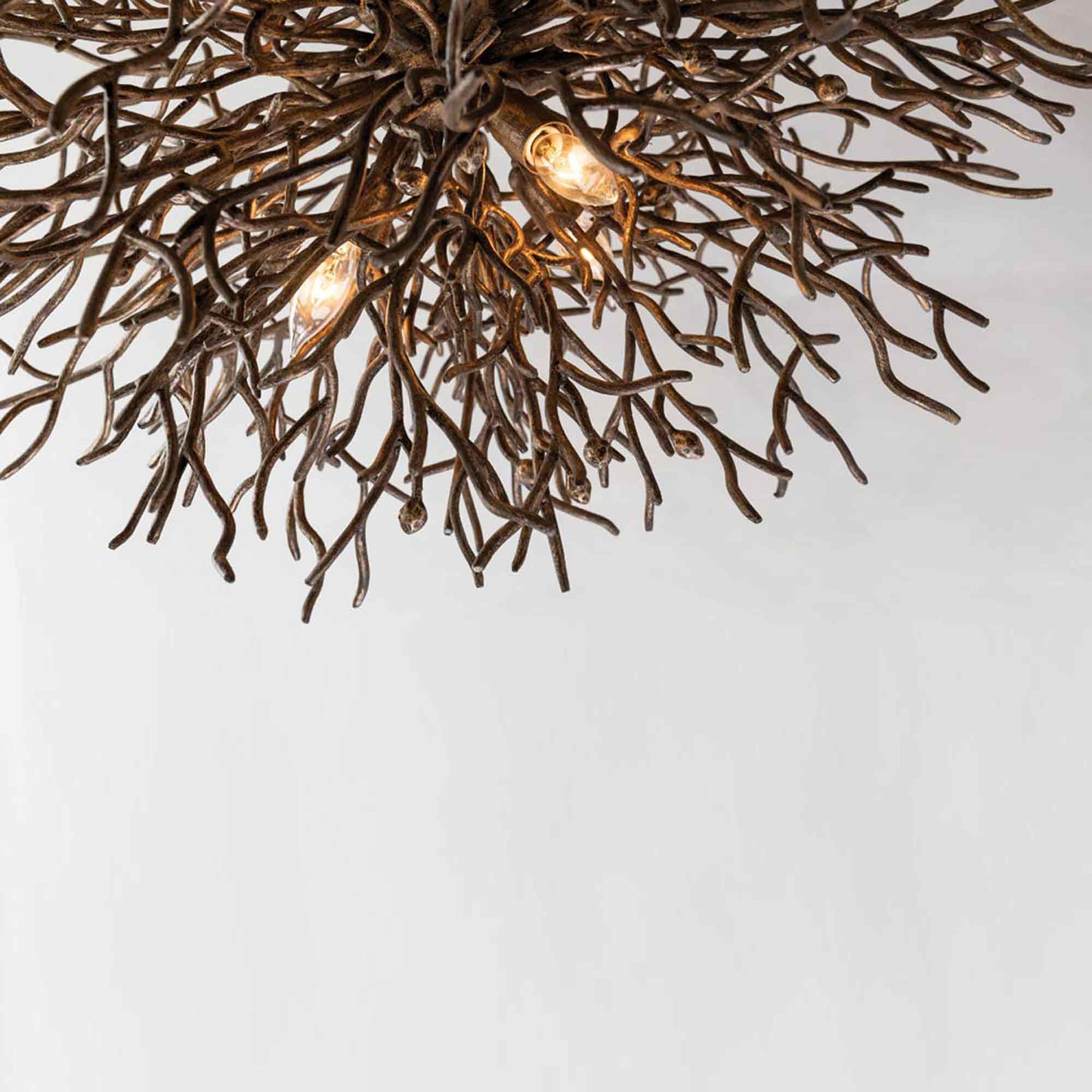 Sierra Semi Flush Mount Ceiling Light in Detail.