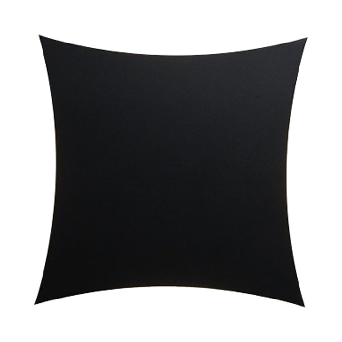 Fortis LED Wall Light in Square Spandex Sail/Black.