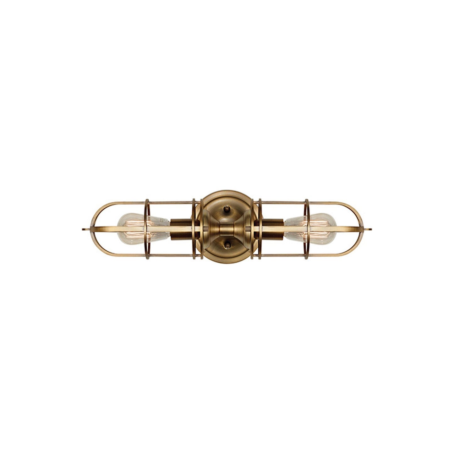 Urban Renewal Bath Vanity Light in Dark Antique Brass.