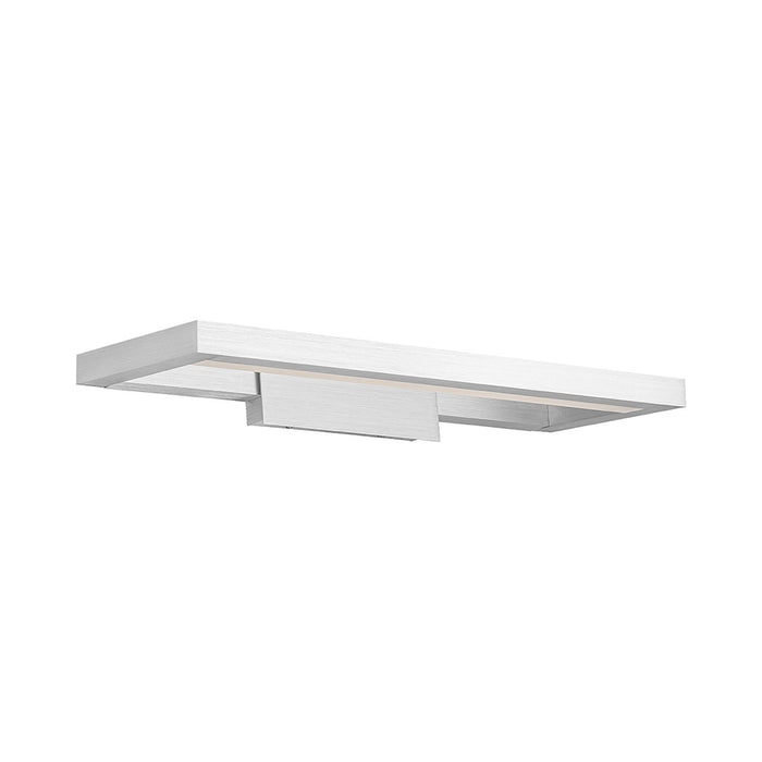 View LED Bath Vanity Light in Brushed Aluminum (Small).