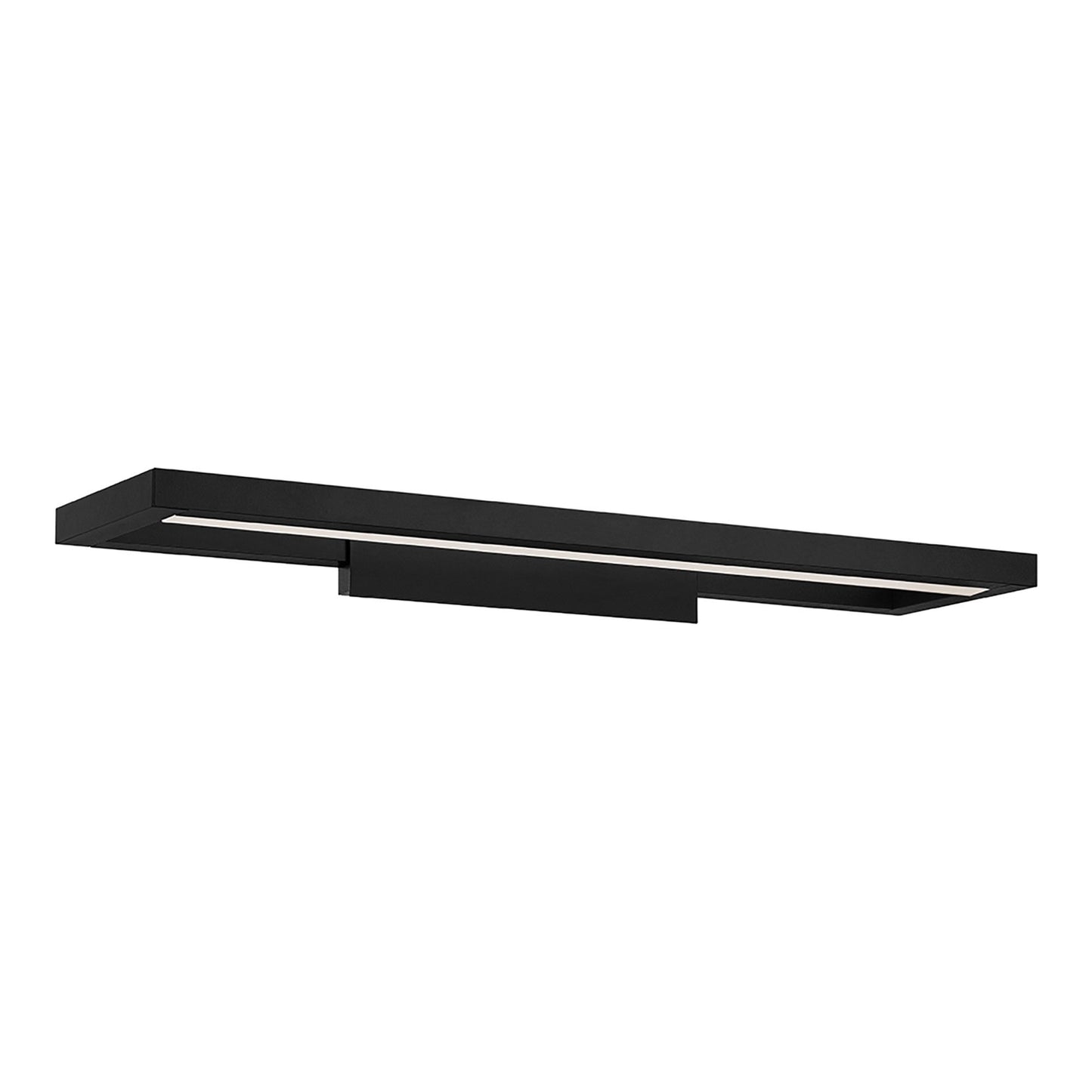 View LED Bath Vanity Light in Black (Large).