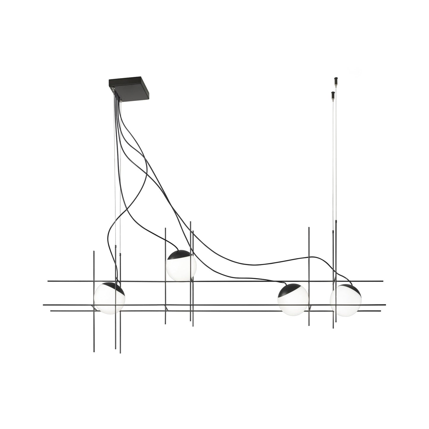 Plot Frame LED Pendant Light (4-Light).