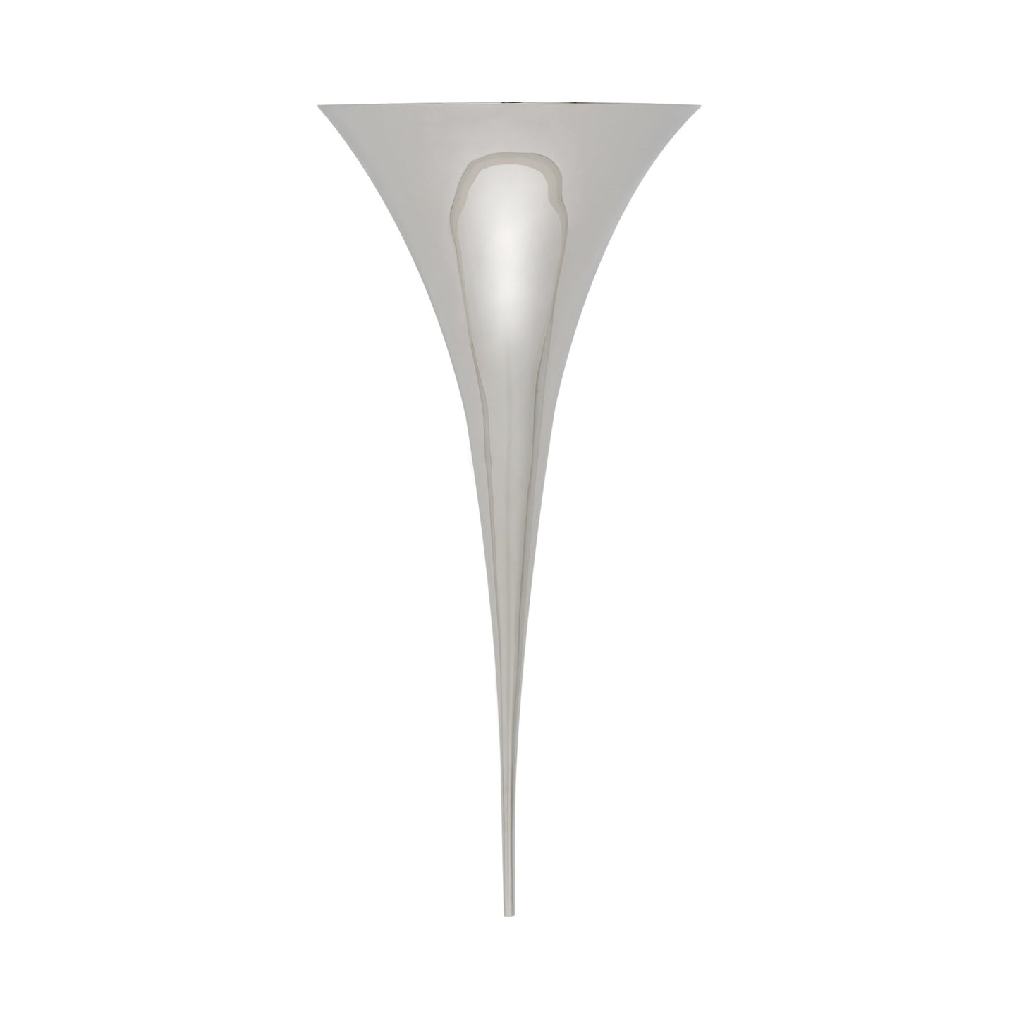 Alina Wall Light in Polished Nickel.