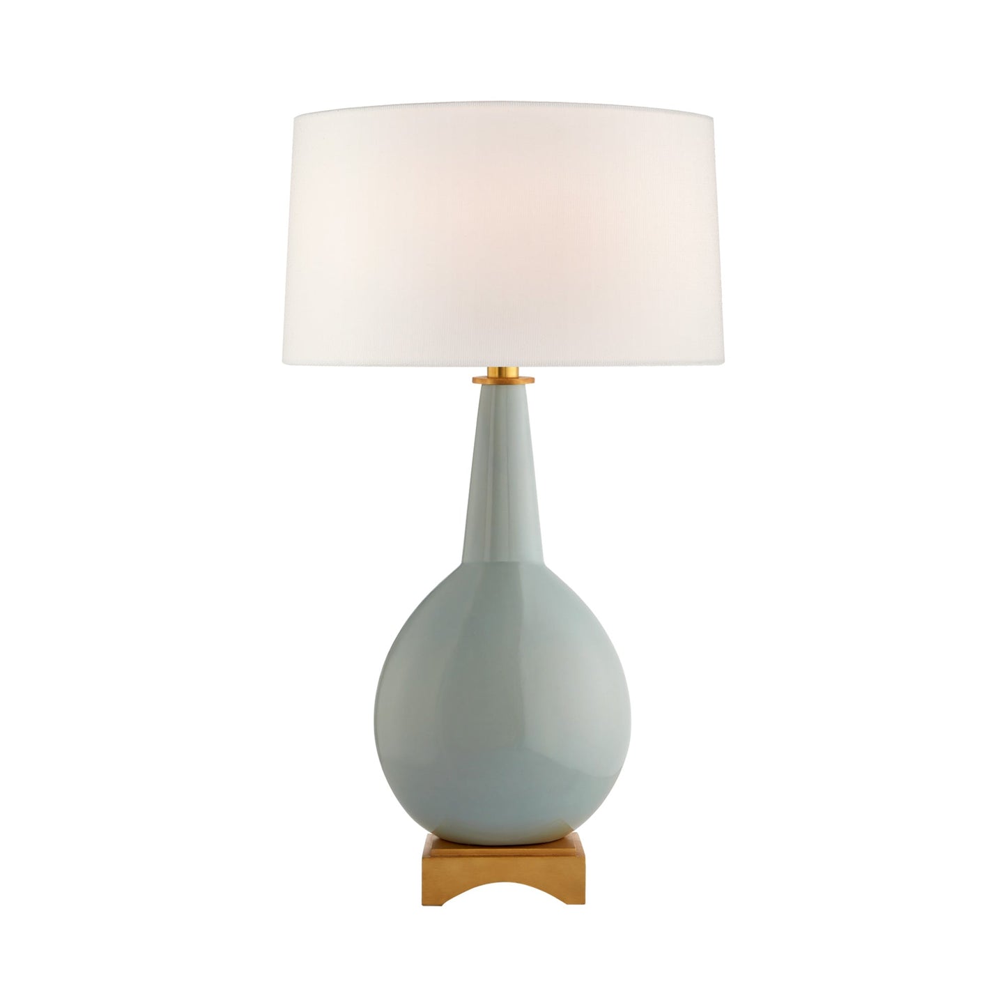 Antoine Table Lamp in Pale Blue.