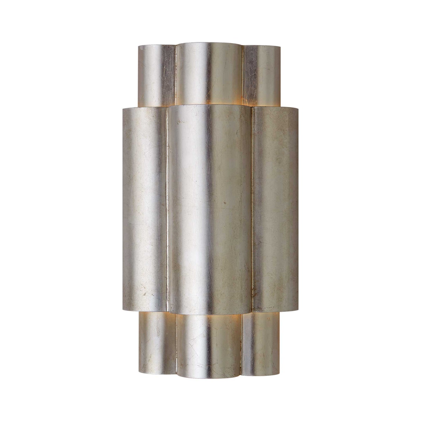 Arabelle Wall Light in Burnished Silver Leaf (Medium).
