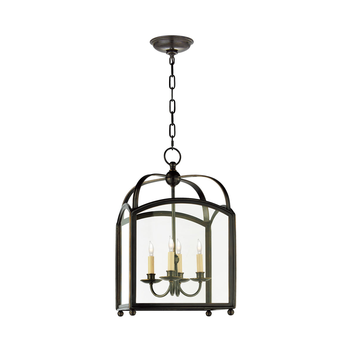 Arch Top Pendant Light in Bronze (Small).