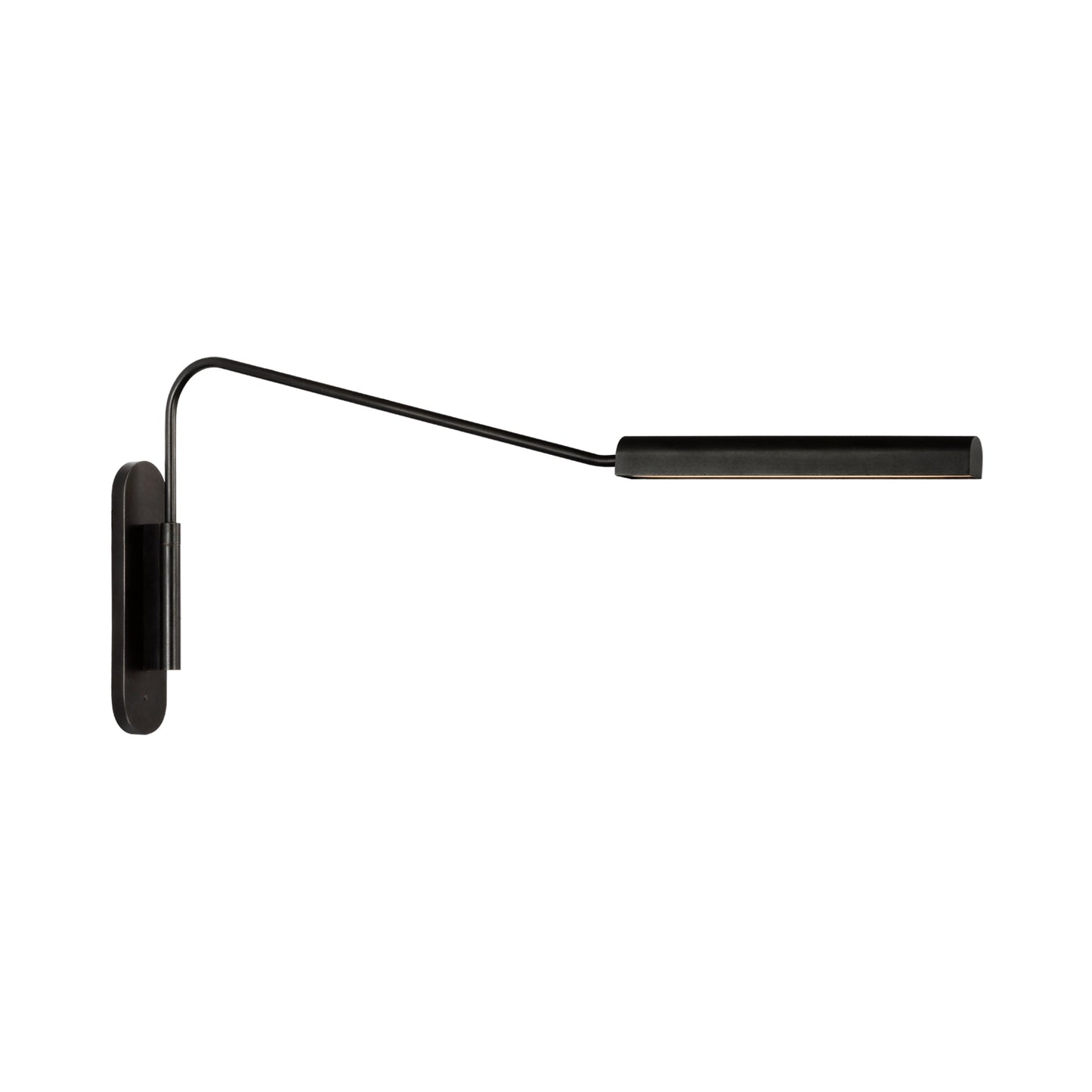 Austin Articulating LED Wall Light in Aged Iron.