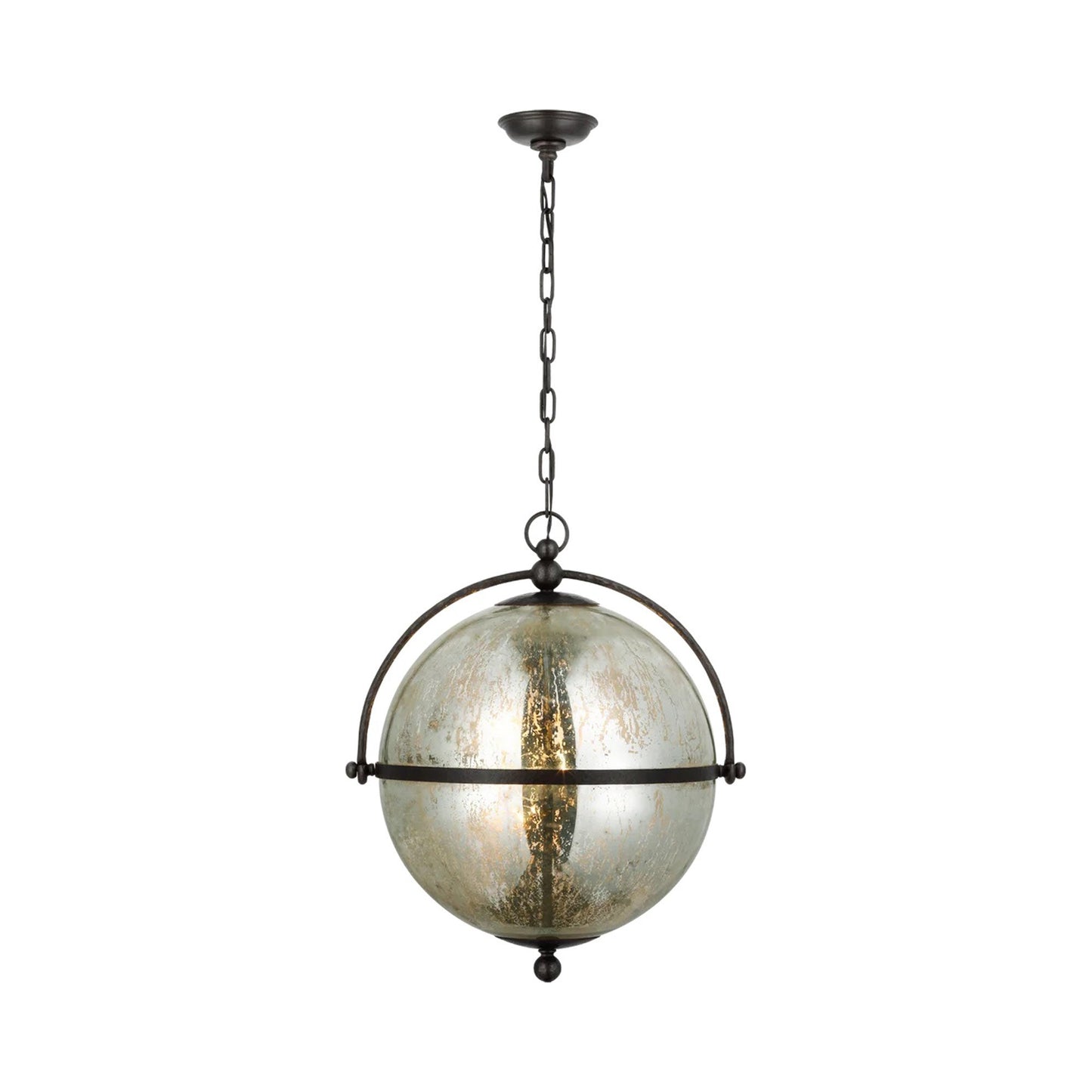 Bayridge LED Pendant Light in Aged Iron (X-Large).