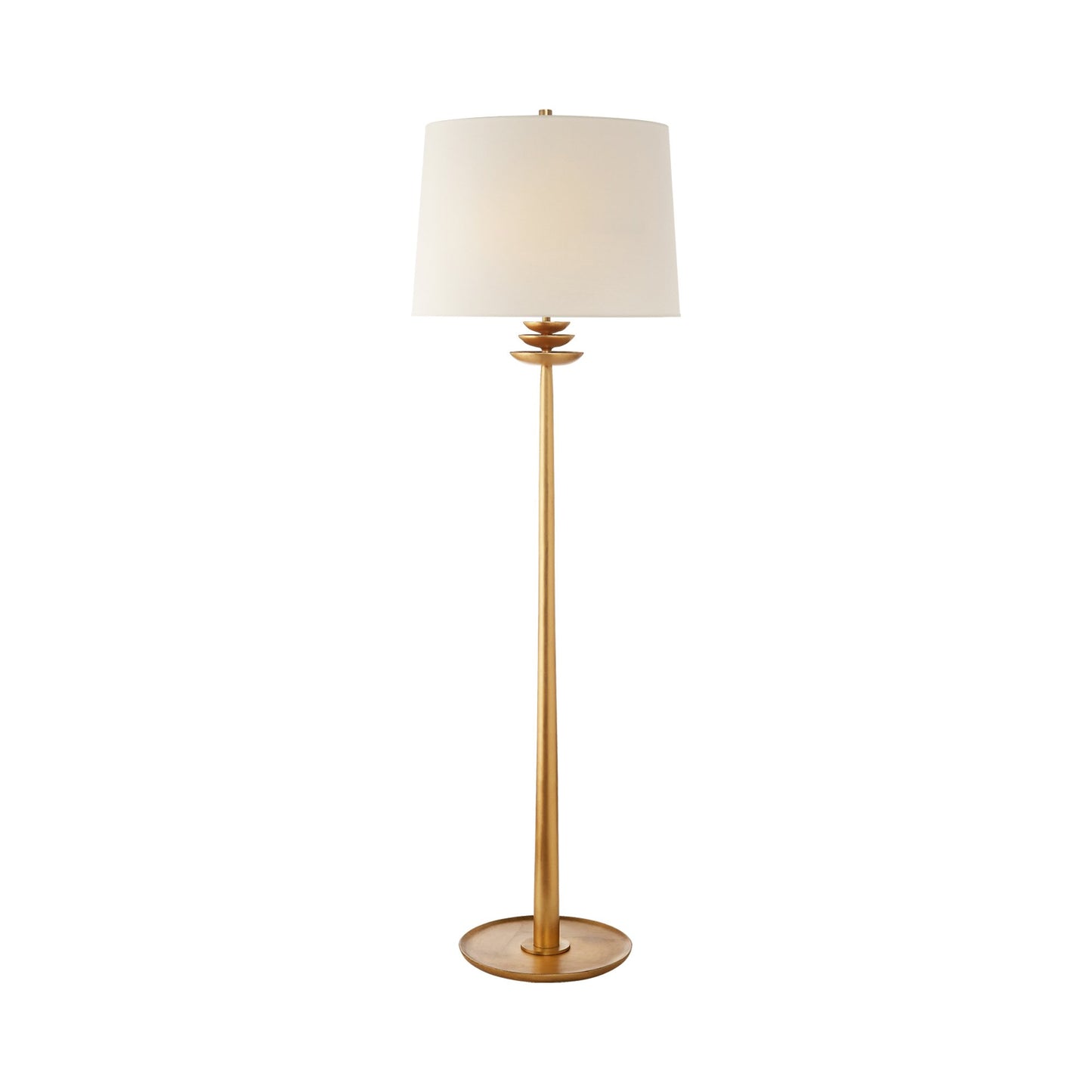 Beaumont Floor Lamp in Gild.