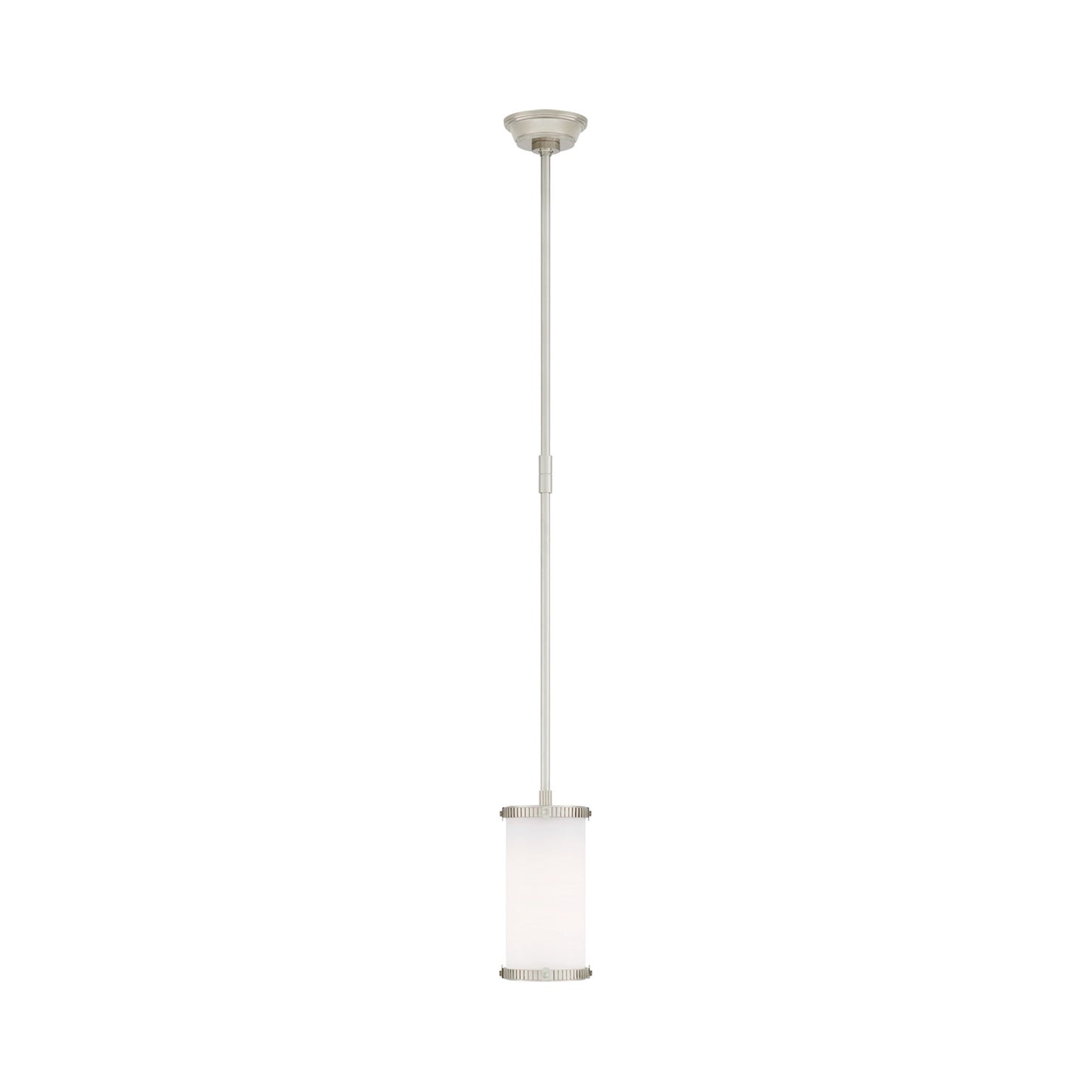 Calliope Mini Pendant Light in Polished Nickel.