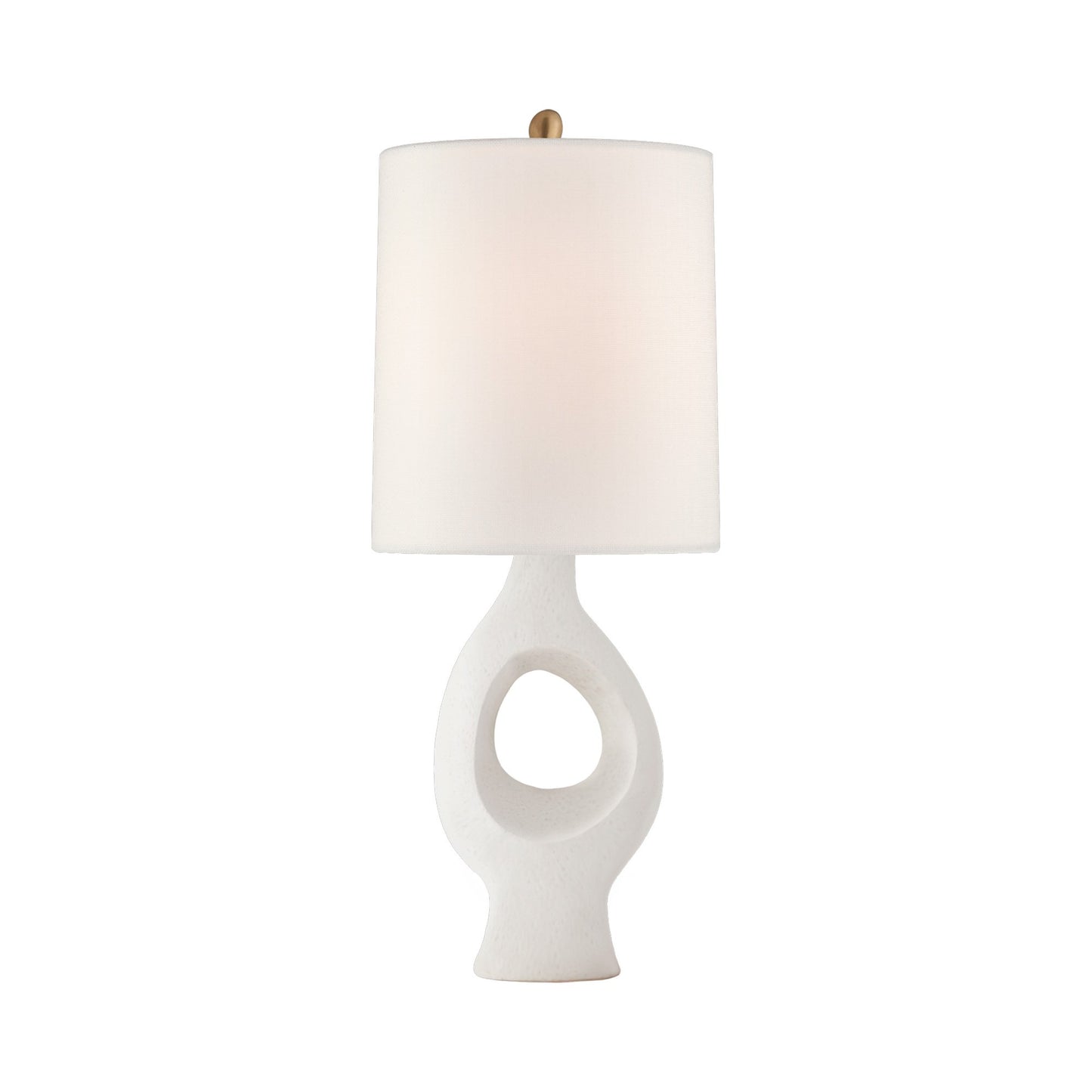 Capra Table Lamp in Marion White.
