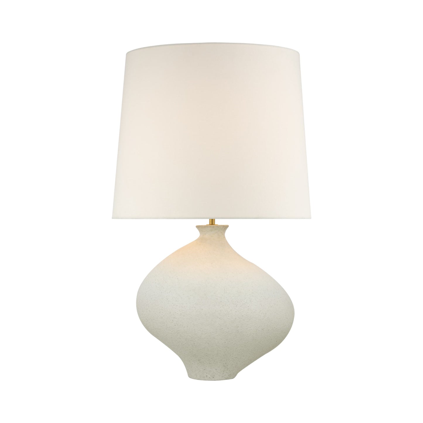 Celia LED Table Lamp in Right/Marion White.