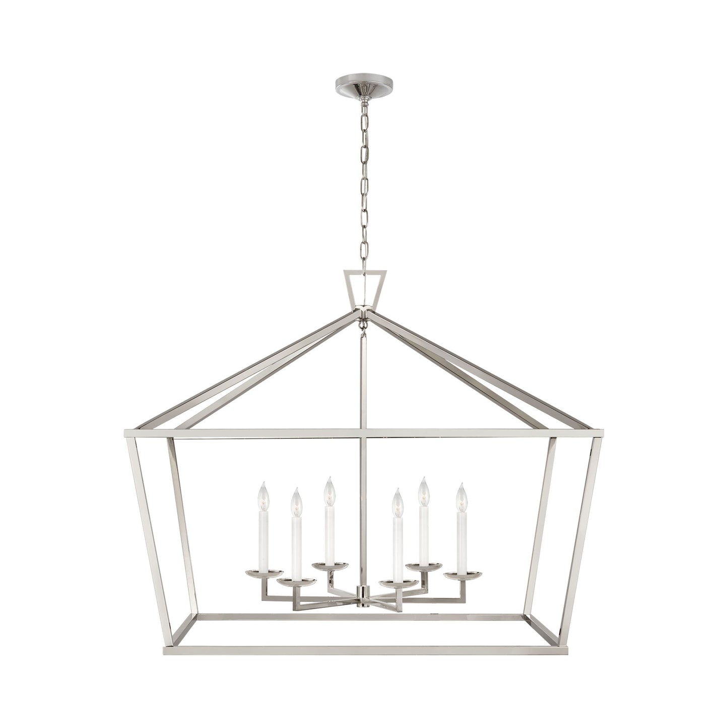 Darlana Pendant Light in Polished Nickel (XX-Large/Wide/No Option).