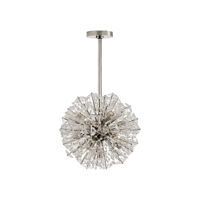 Dickinson Chandelier in Polished Nickel (Small).