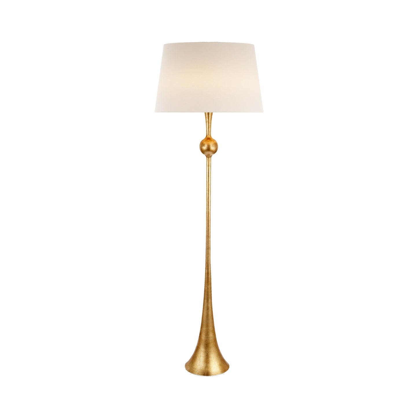 Dover Floor Lamp in Gild.
