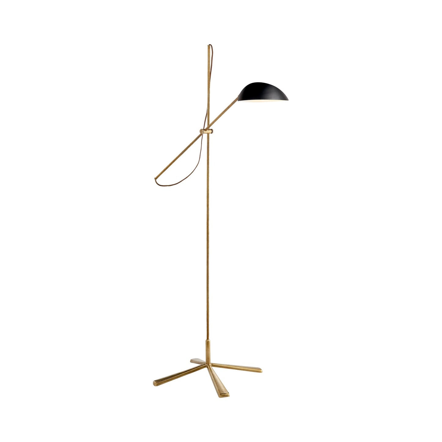 Graphic Floor Lamp in Black.