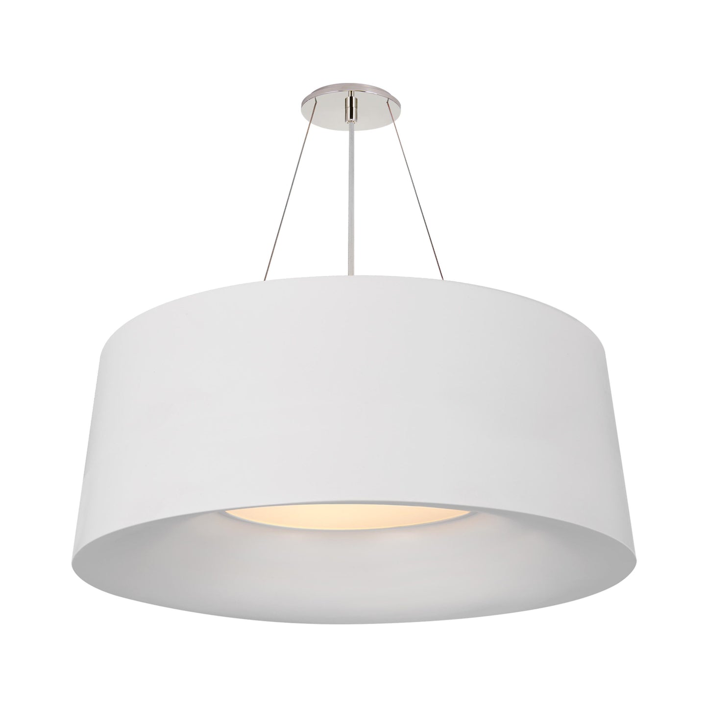 Halo Pendant Light in Matte White (Medium).