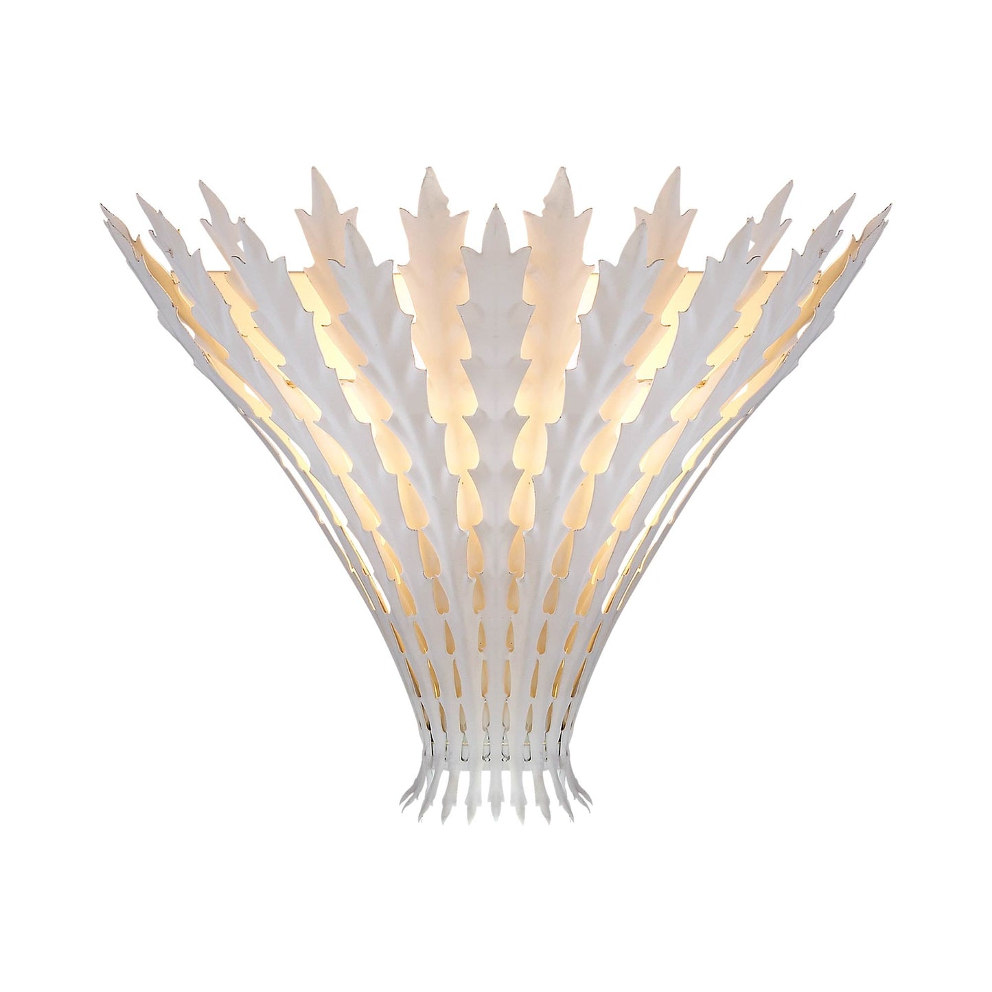 Hampton Wall Light in Plaster White.