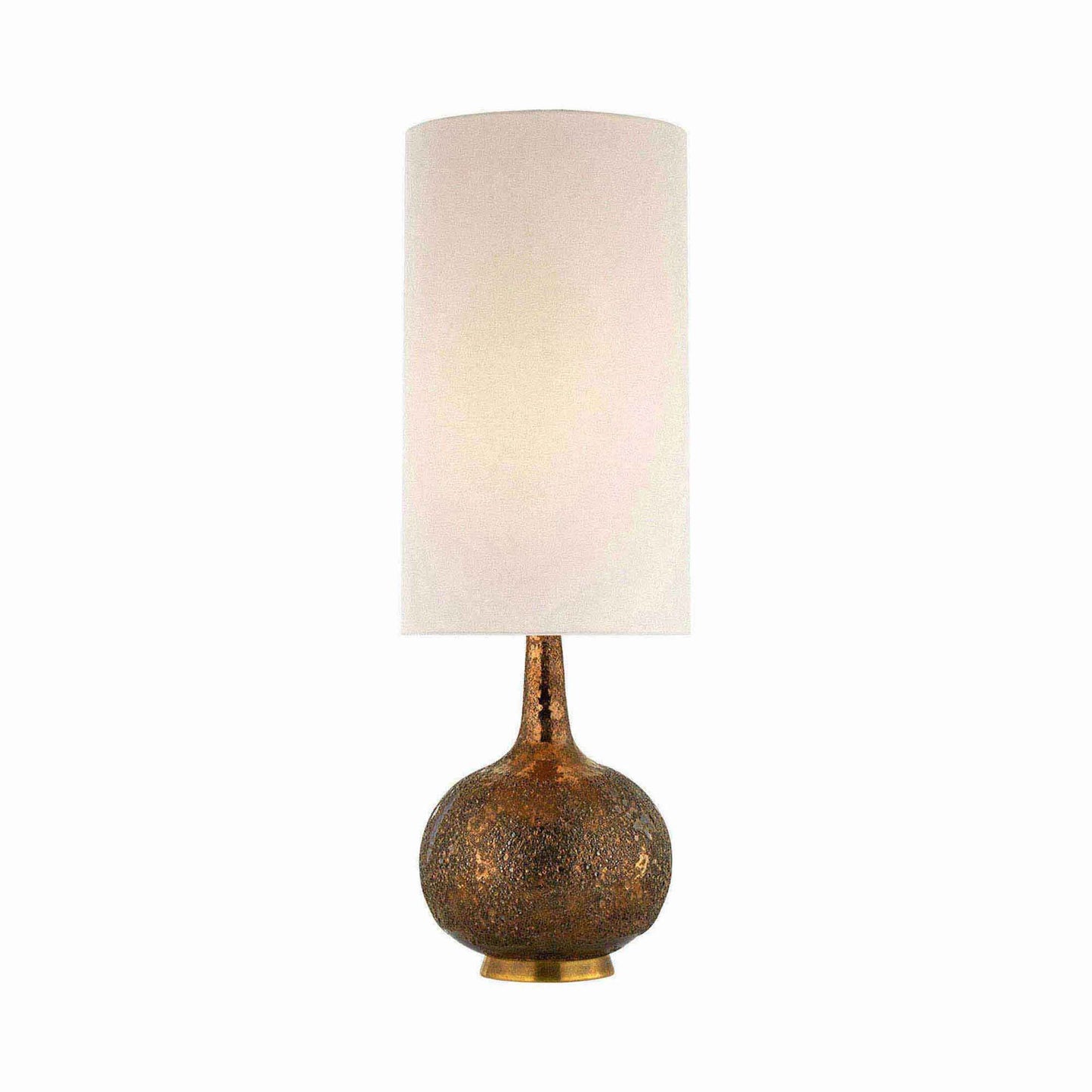 Hunlen Table Lamp in Burnt Gold.
