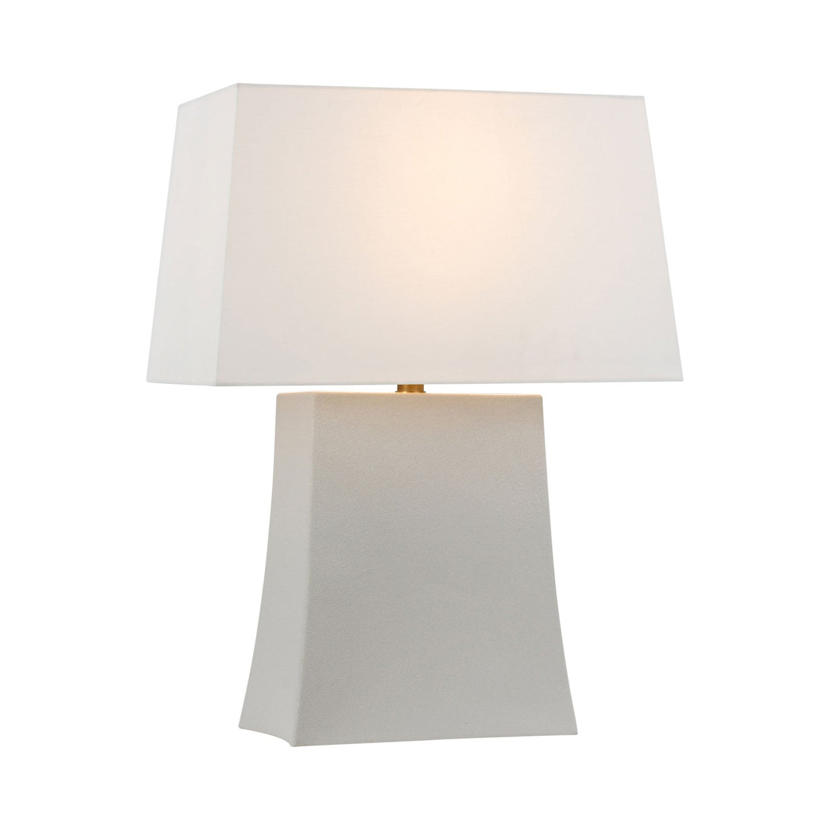 Lucera LED Table Lamp in Porous White.