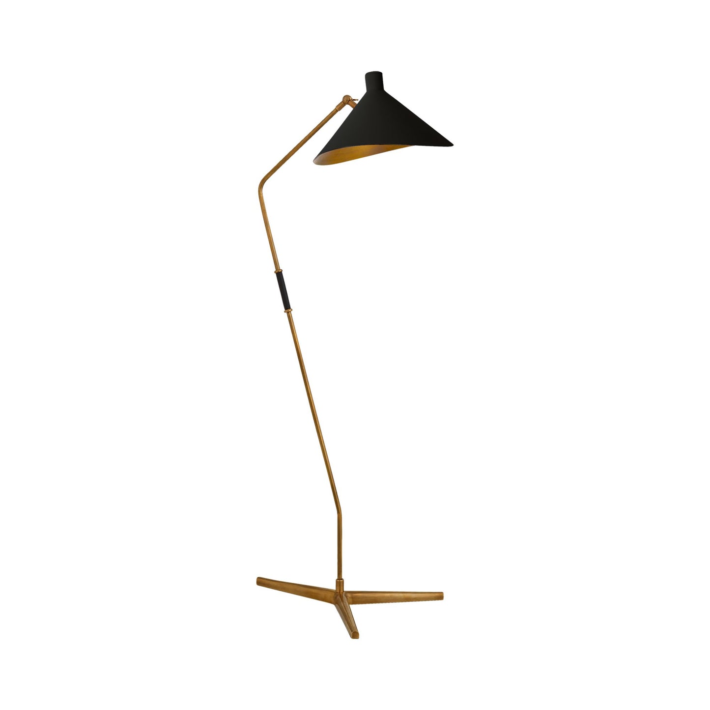 Mayotte Floor Lamp in Black (Large).