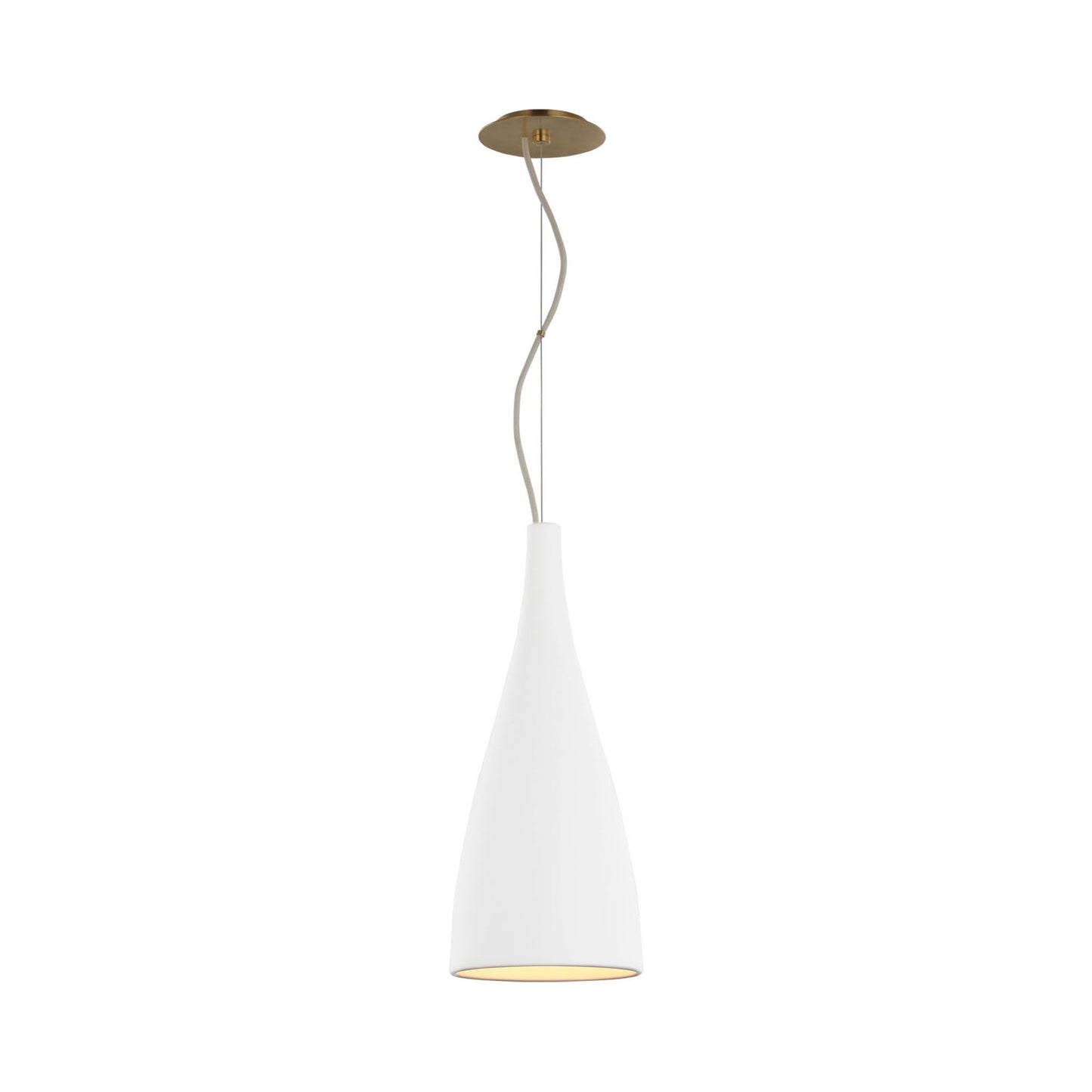 Nimbus LED Pendant Light in Matte White (Large).