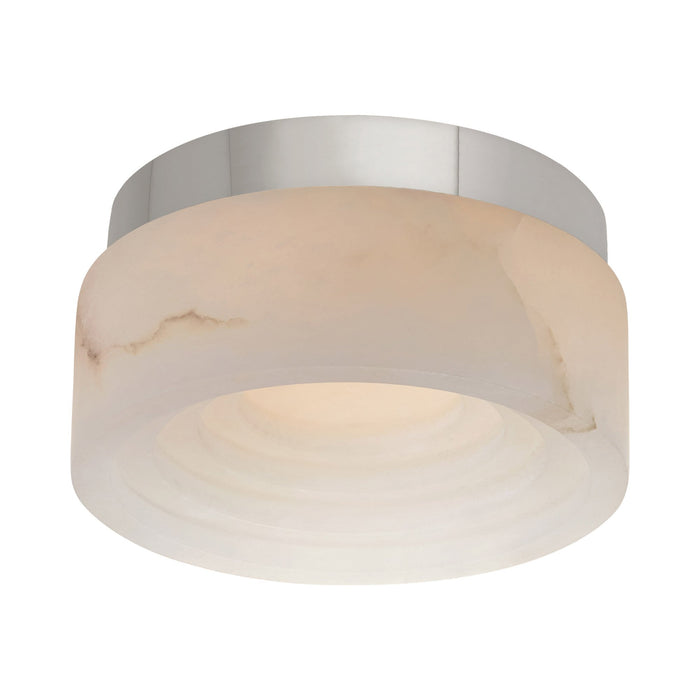 Otto LED Semi Flush Mount Ceiling Light in Polished Nickel (Mini).