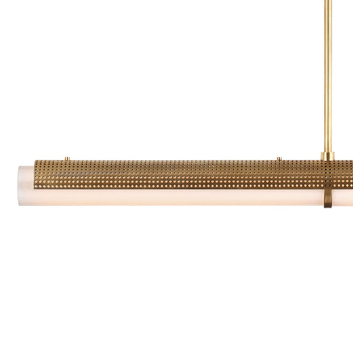 Precision LED Linear Chandelier in Detail.