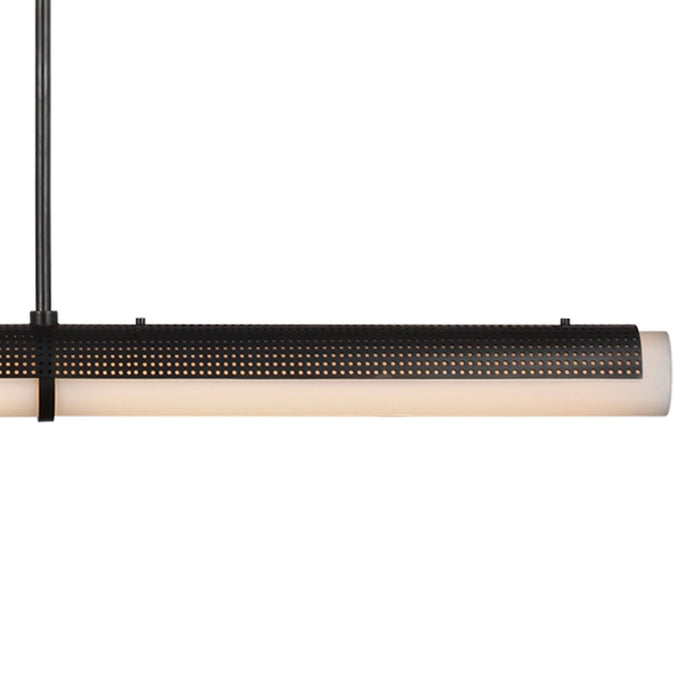 Precision LED Linear Chandelier in Detail.