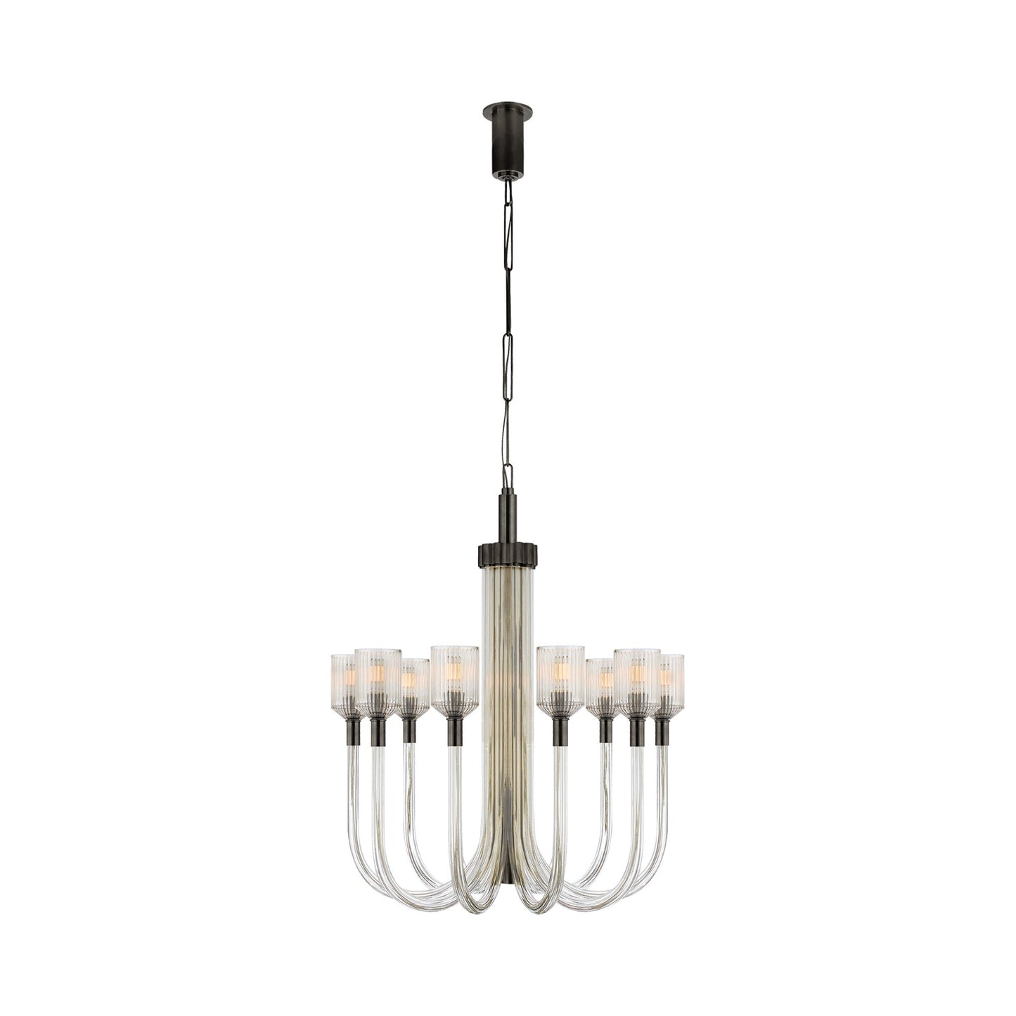 Reverie Chandelier in Bronze.