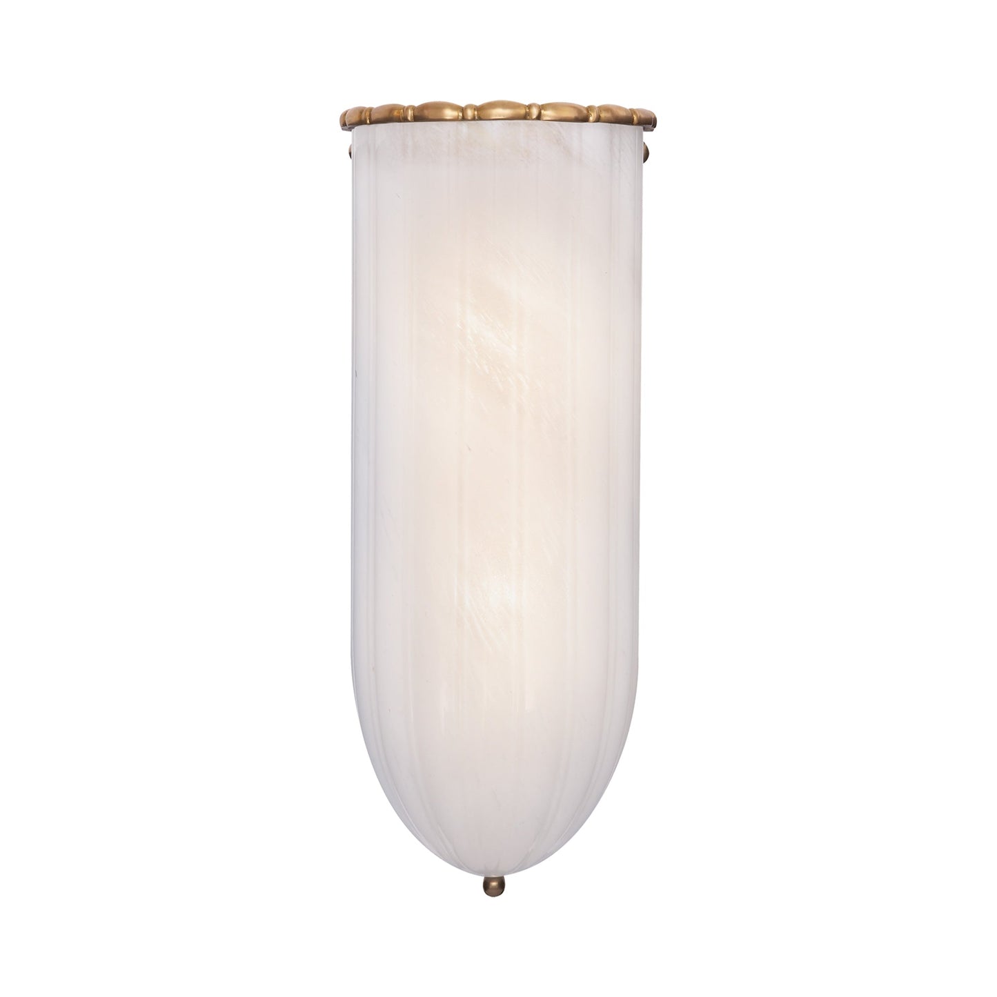 Rosehill Linear Wall Light in Hand-Rubbed Antique Brass.