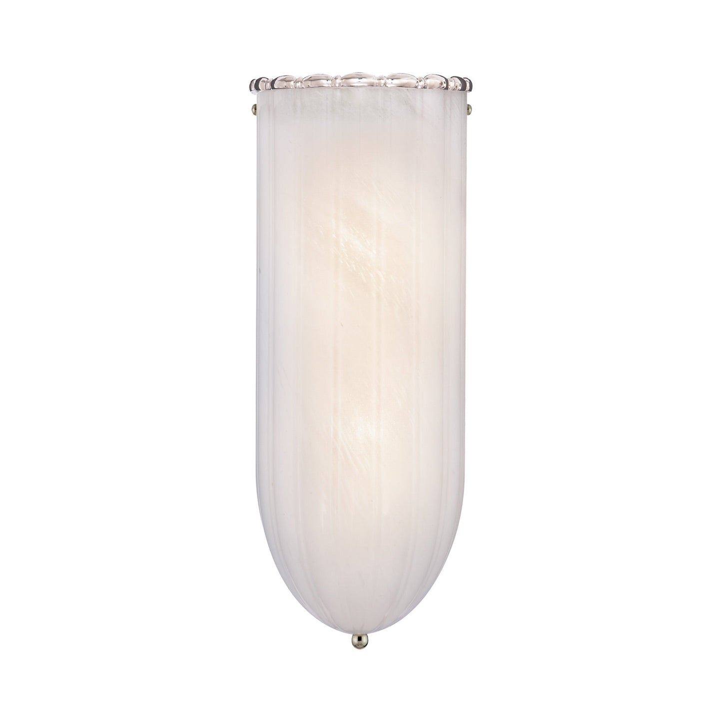 Rosehill Linear Wall Light in Polished Nickel.