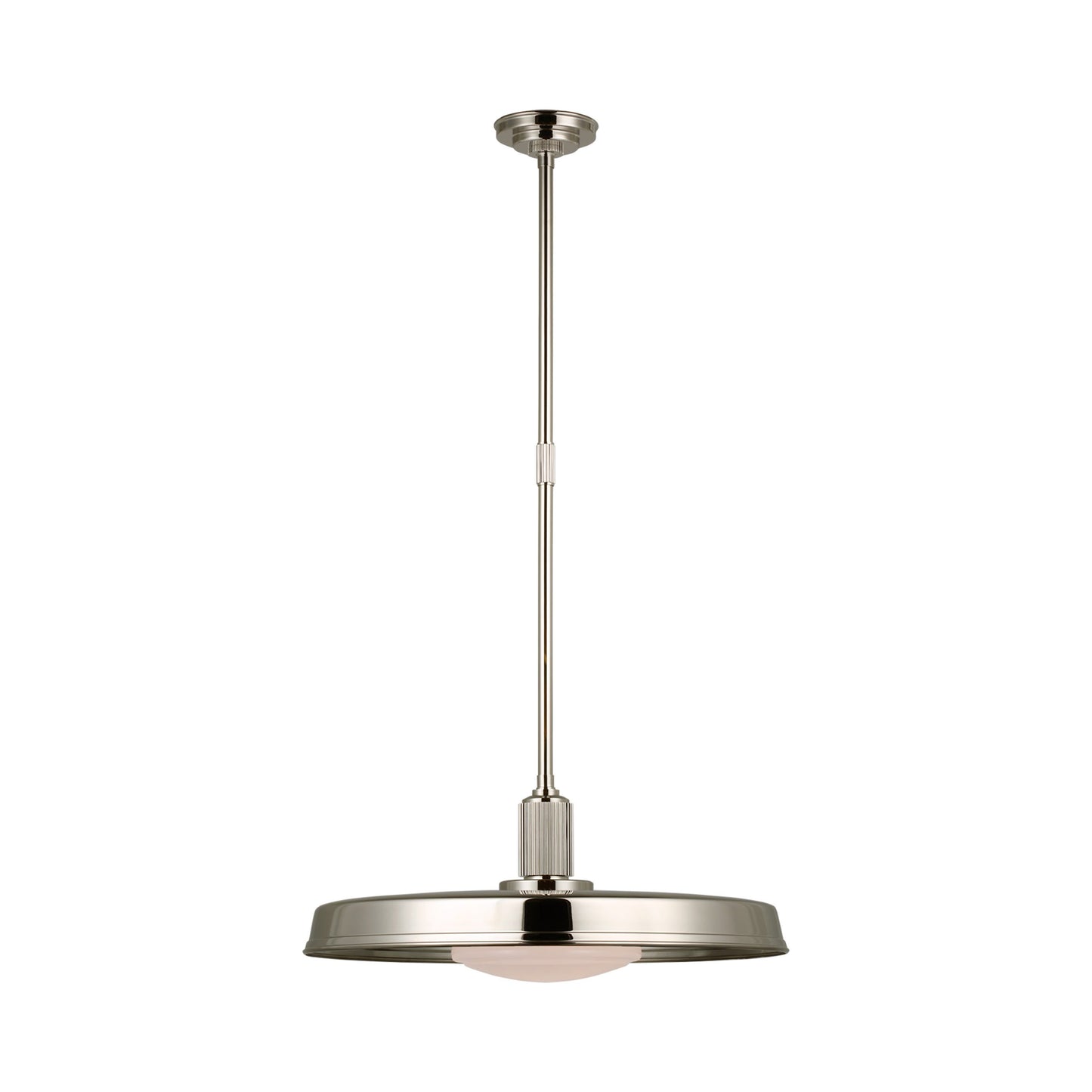 Ruhlmann LED Pendant Light in Polished Nickel (Large).