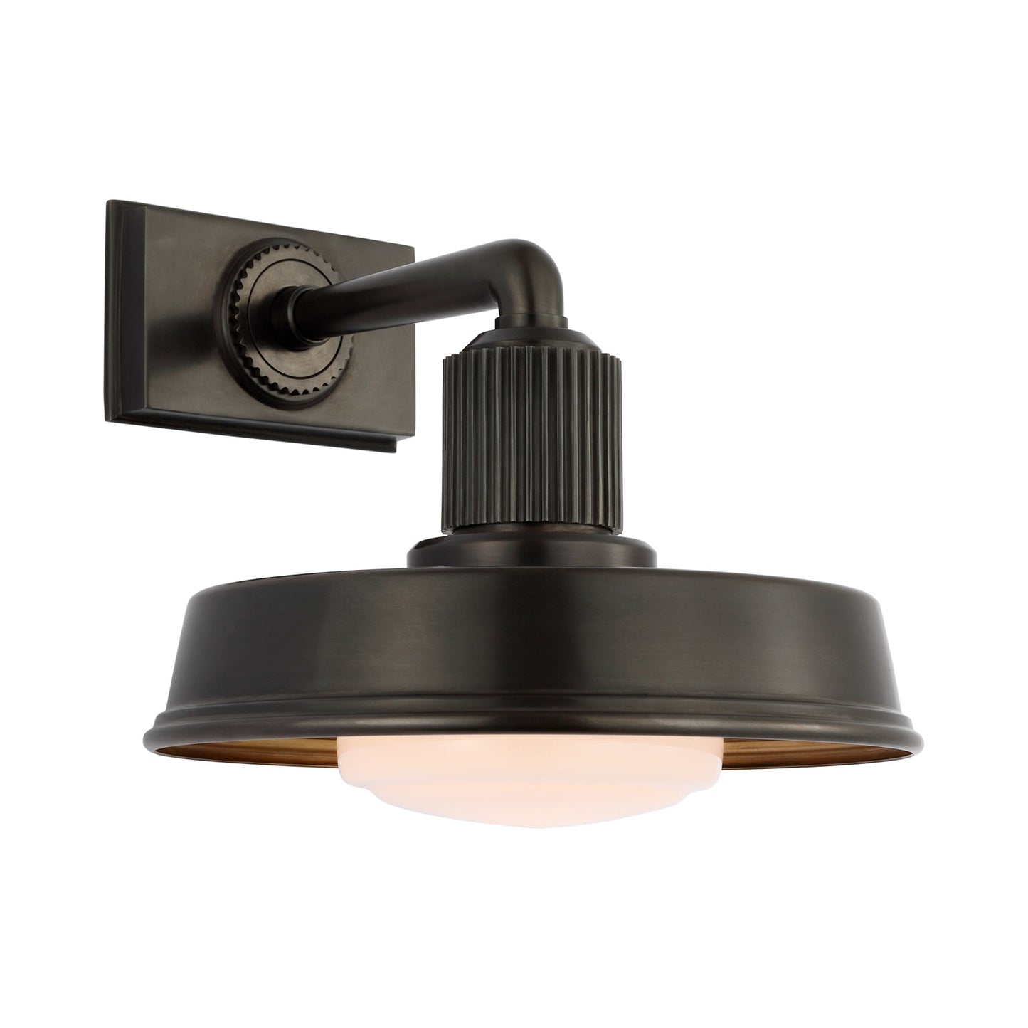 Ruhlmann Small LED Wall Light in Bronze.