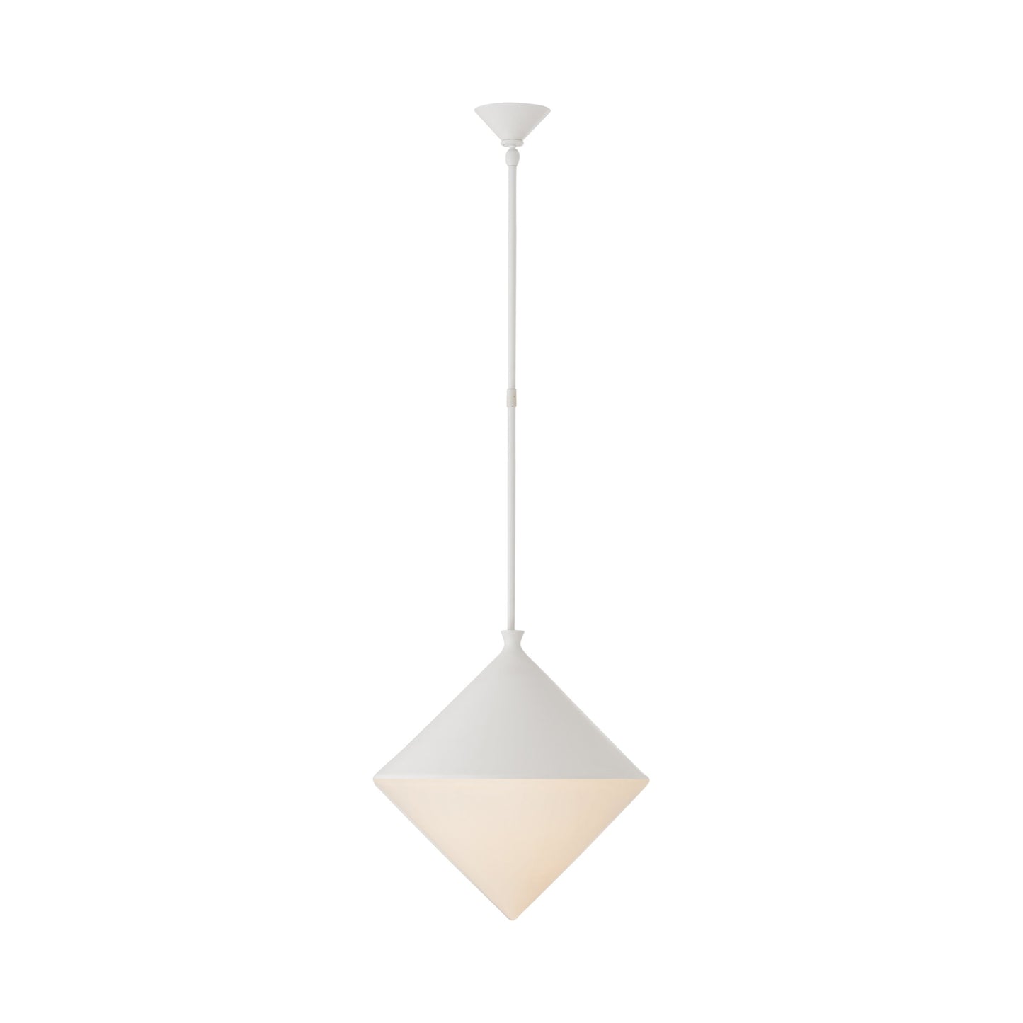 Sarnen LED Pendant Light in Matte White (Large).